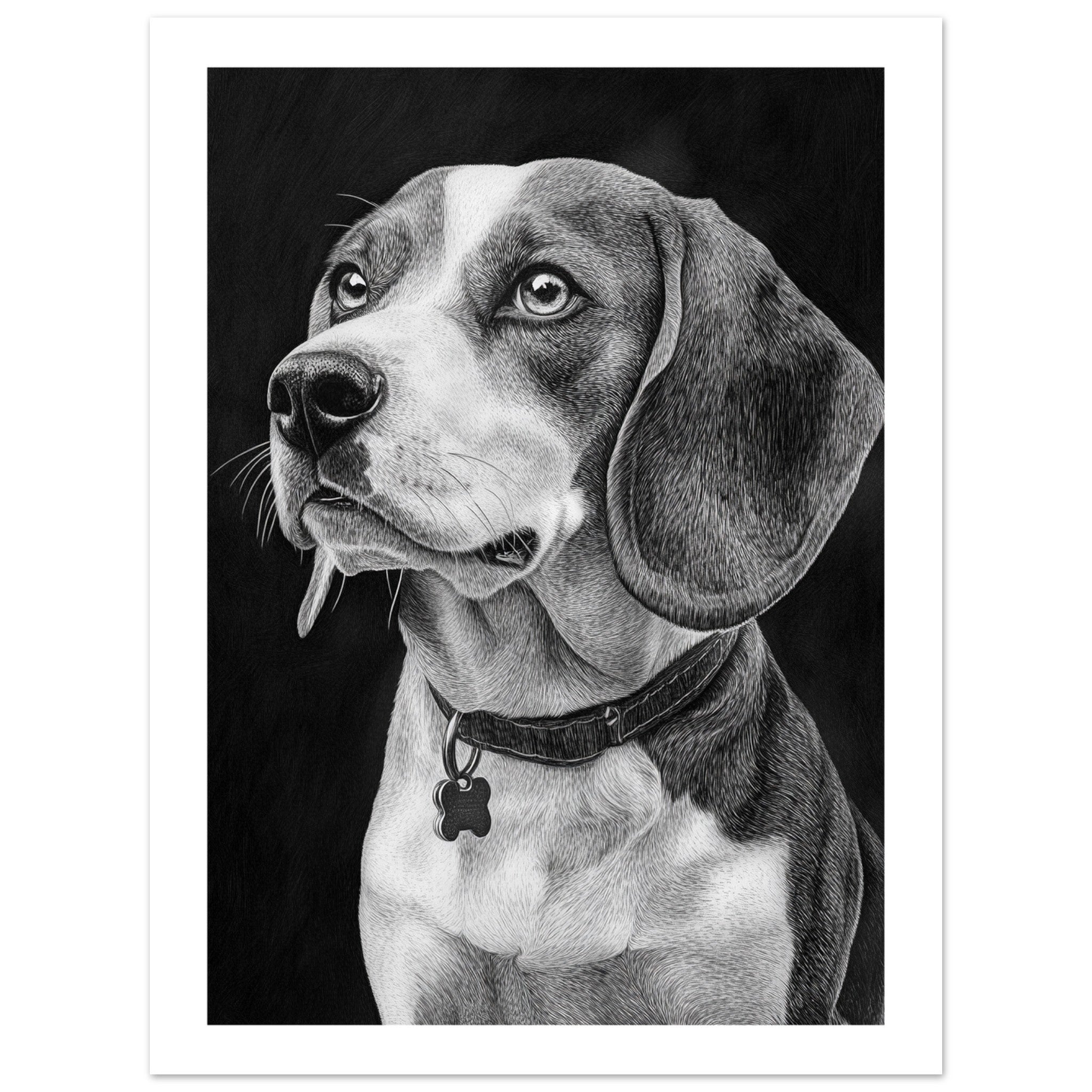 Beagle poster / Beagle Art Work / Beagle Print