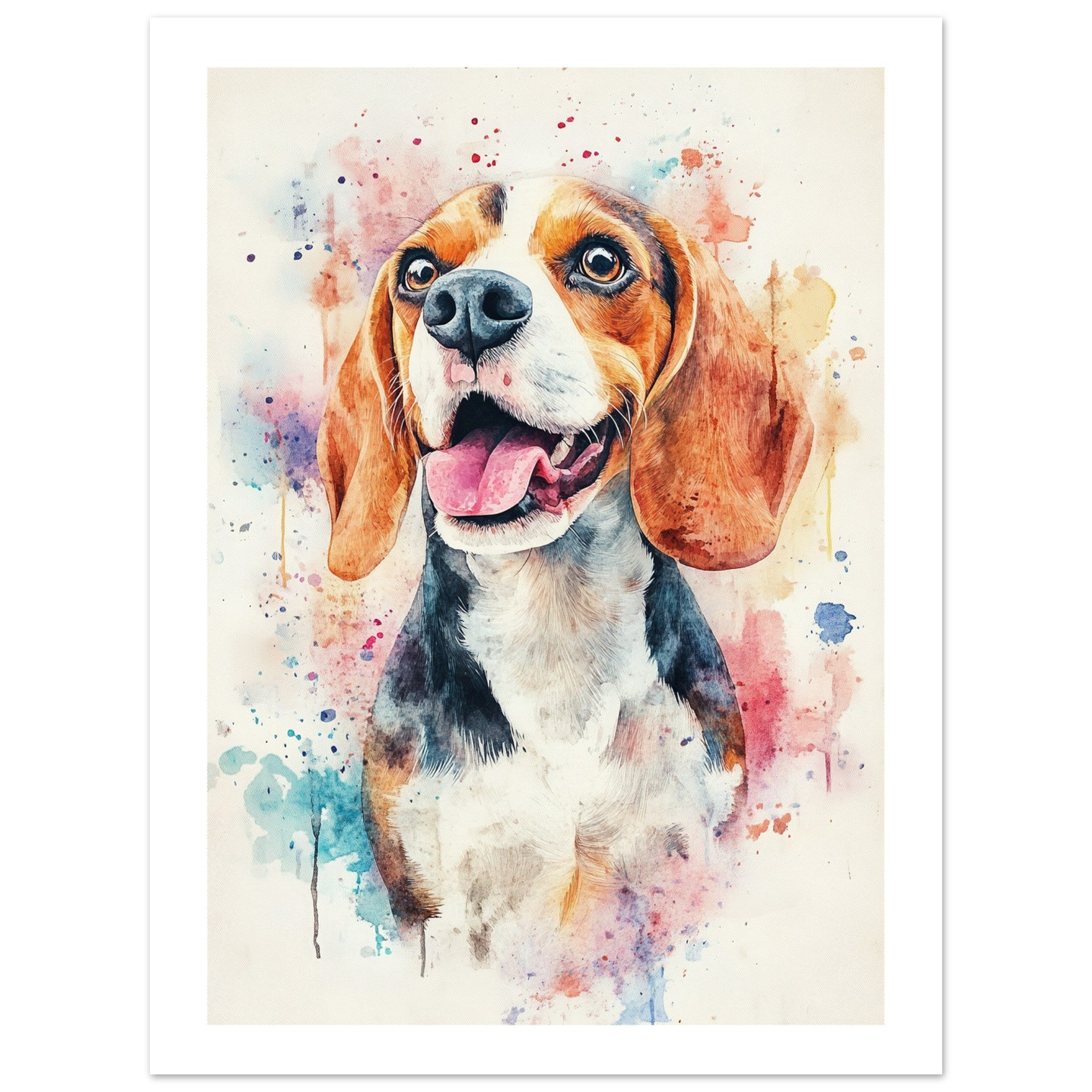 Beagle poster / Beagle Art Work / Beagle Print