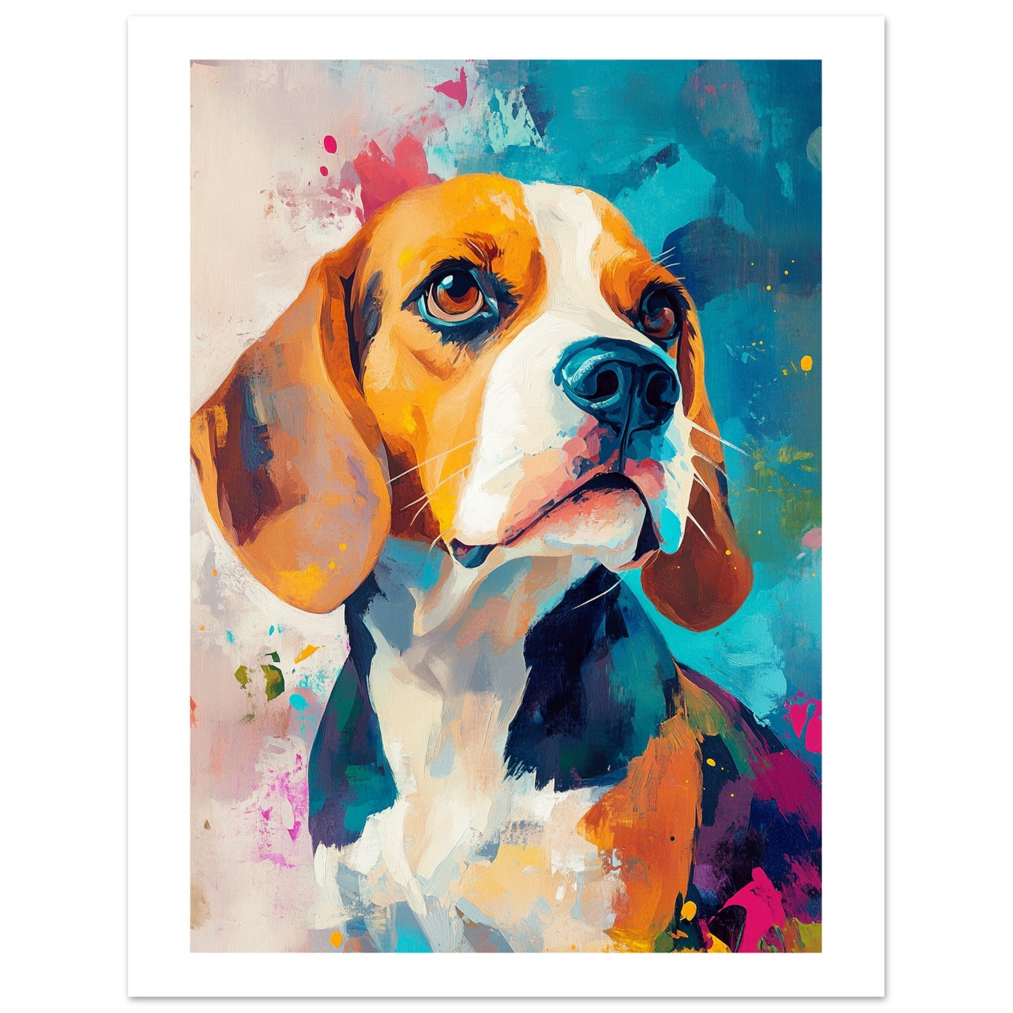 Beagle poster / Beagle Art Work / Beagle Print