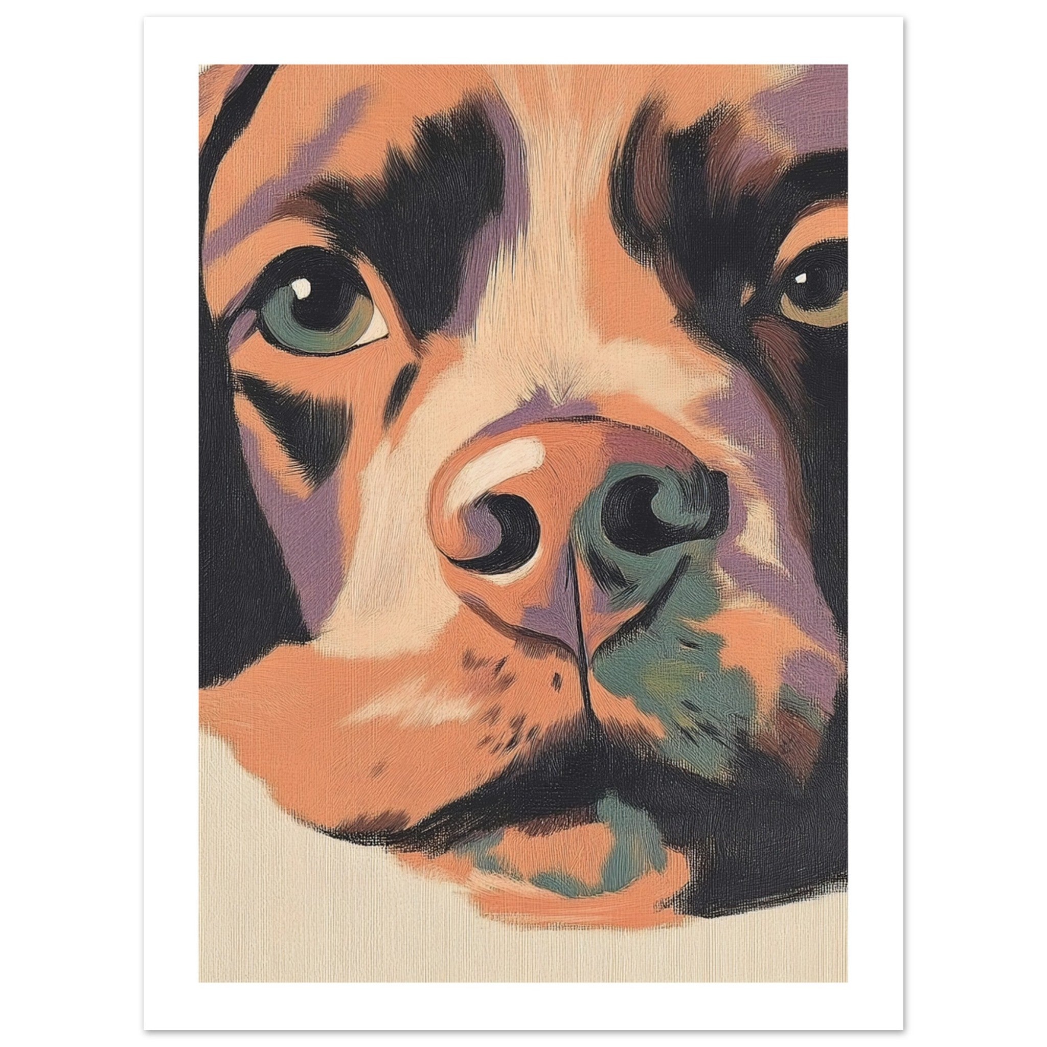 Boykin Spaniel Dog Relaxing Pastel Colored 2