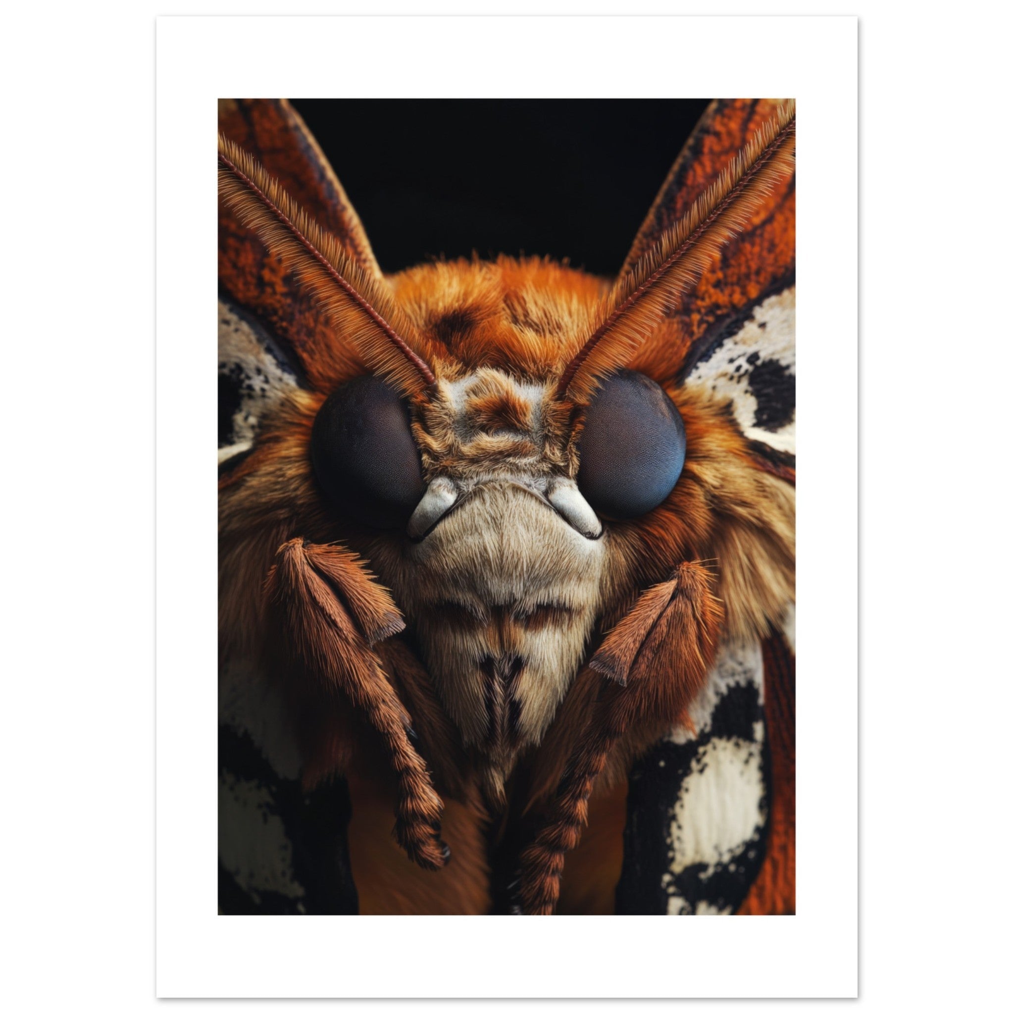 Atlas Moth portrait
