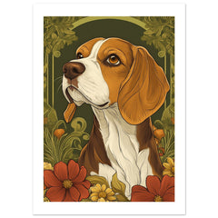 Beagle poster / Beagle Art Work / Beagle Print