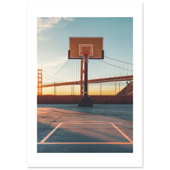Basketball Court in Golden Gate Bridge San Francisco 2
