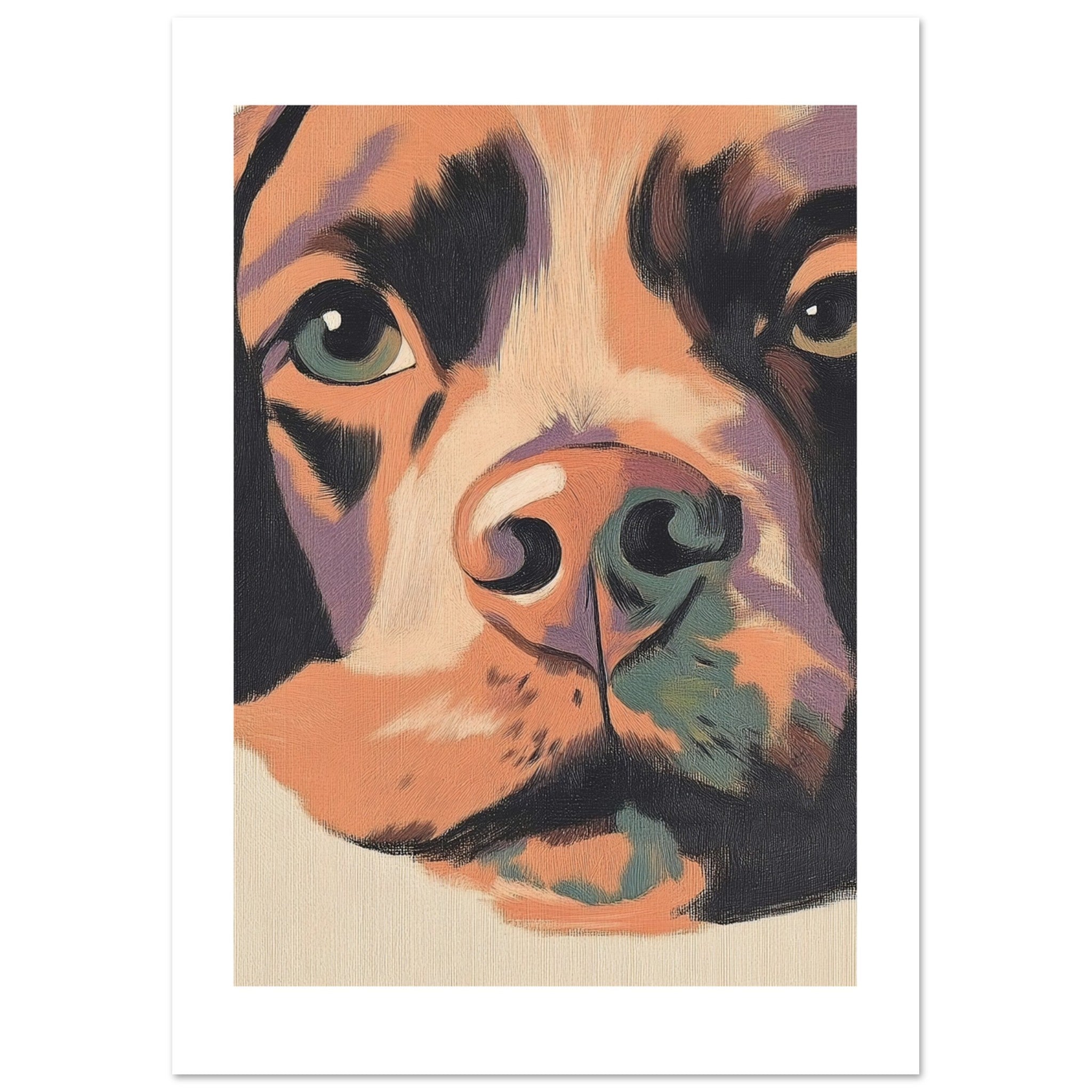 Boykin Spaniel Dog Relaxing Pastel Colored 2