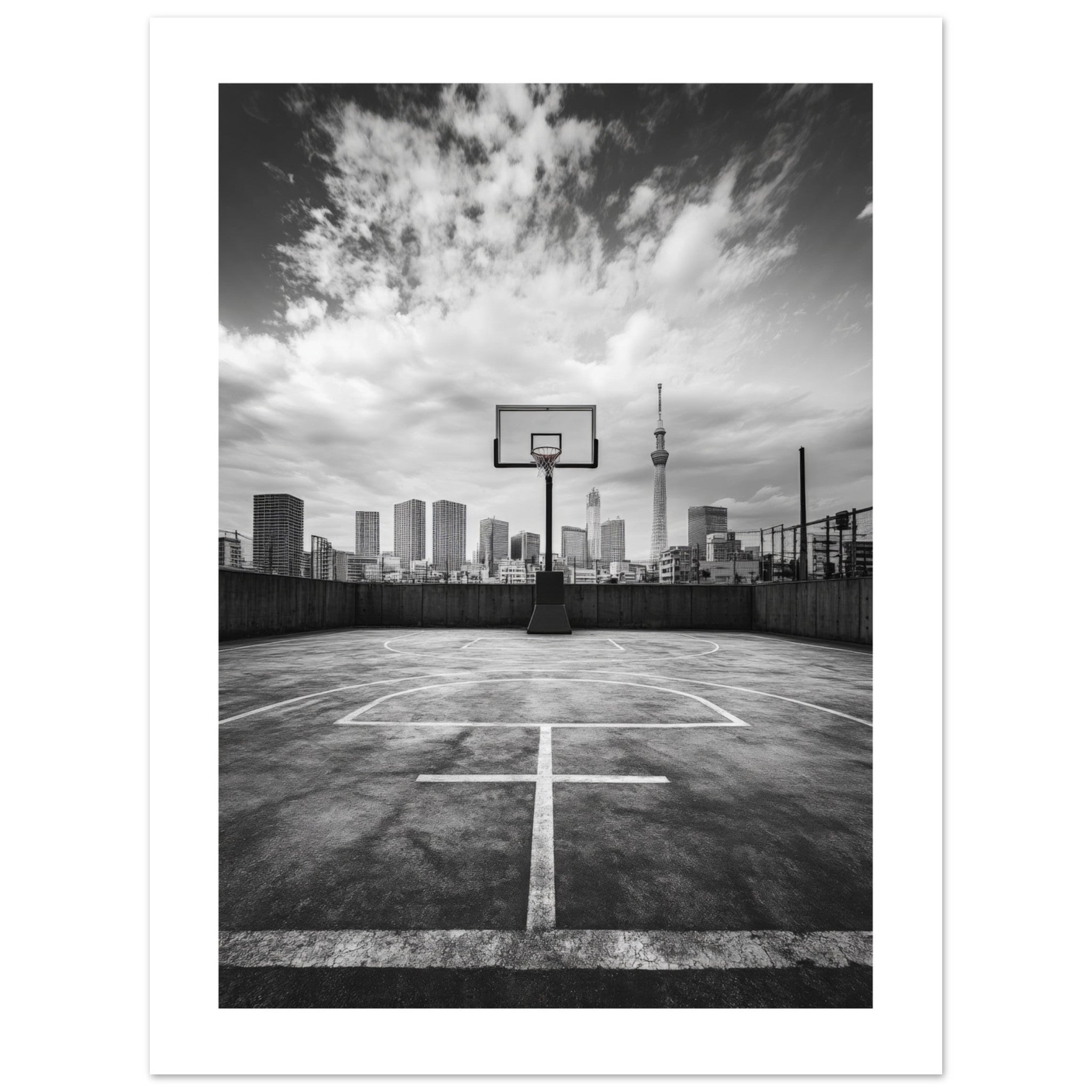 Basketball Court in Tokyo Japan 5