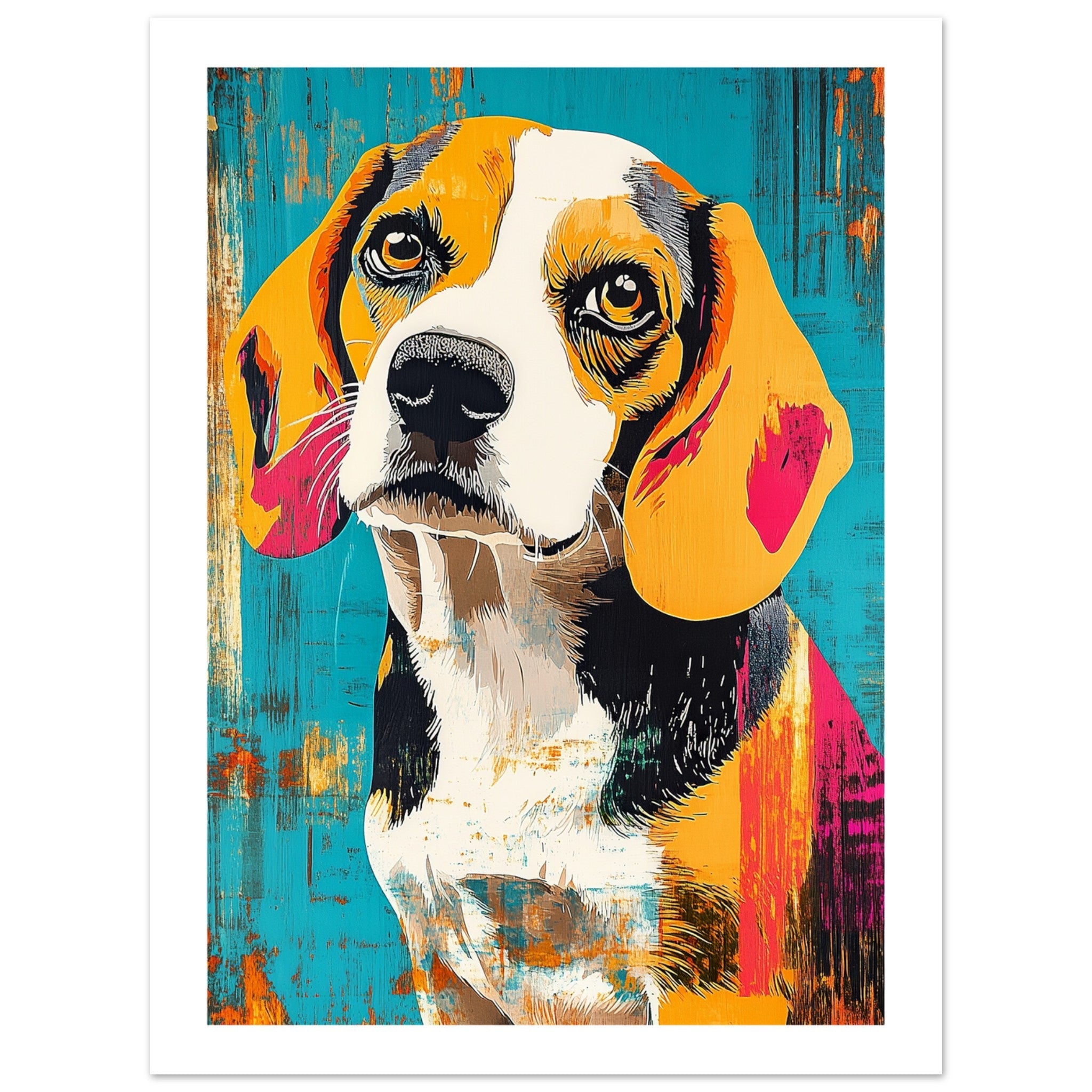 Beagle poster / Beagle Art Work / Beagle Print