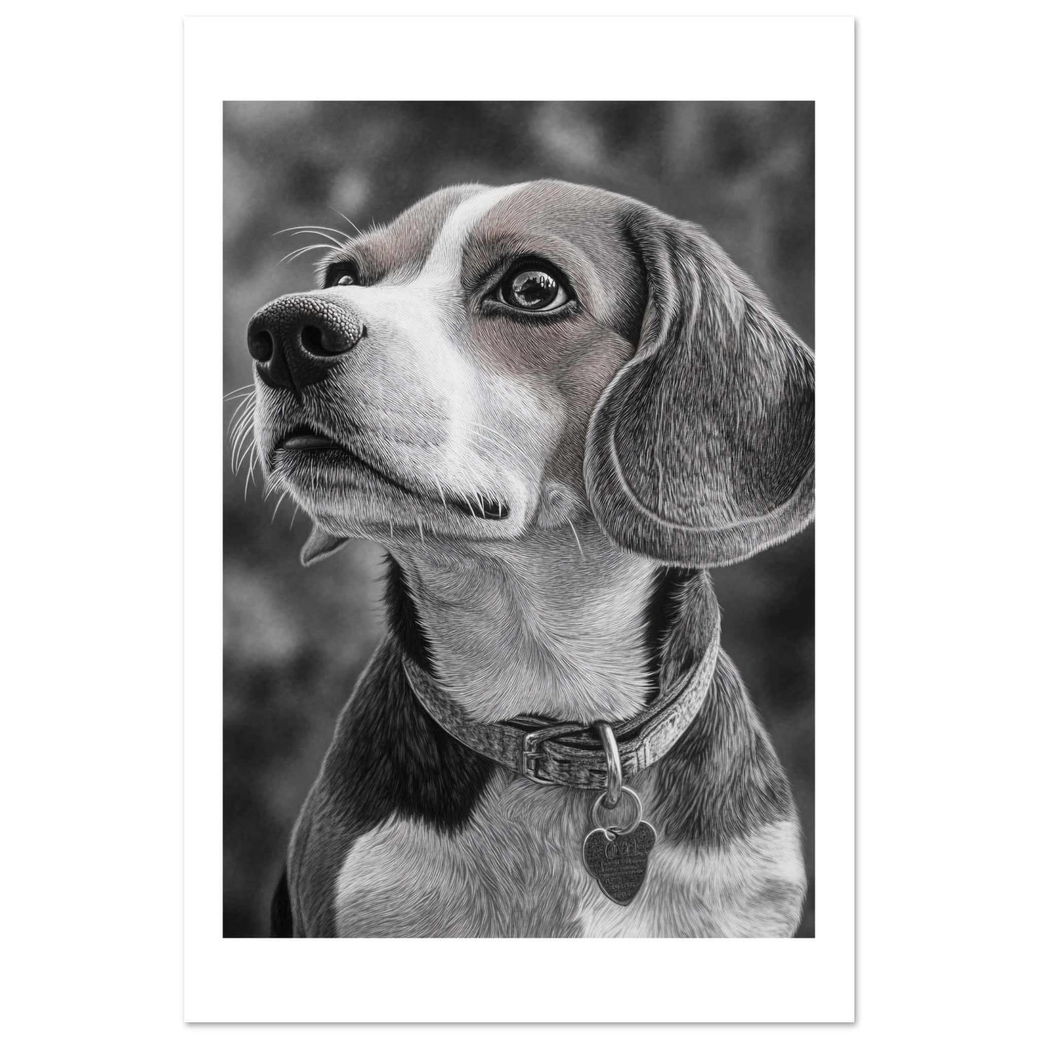 Beagle poster / Beagle Art Work / Beagle Print