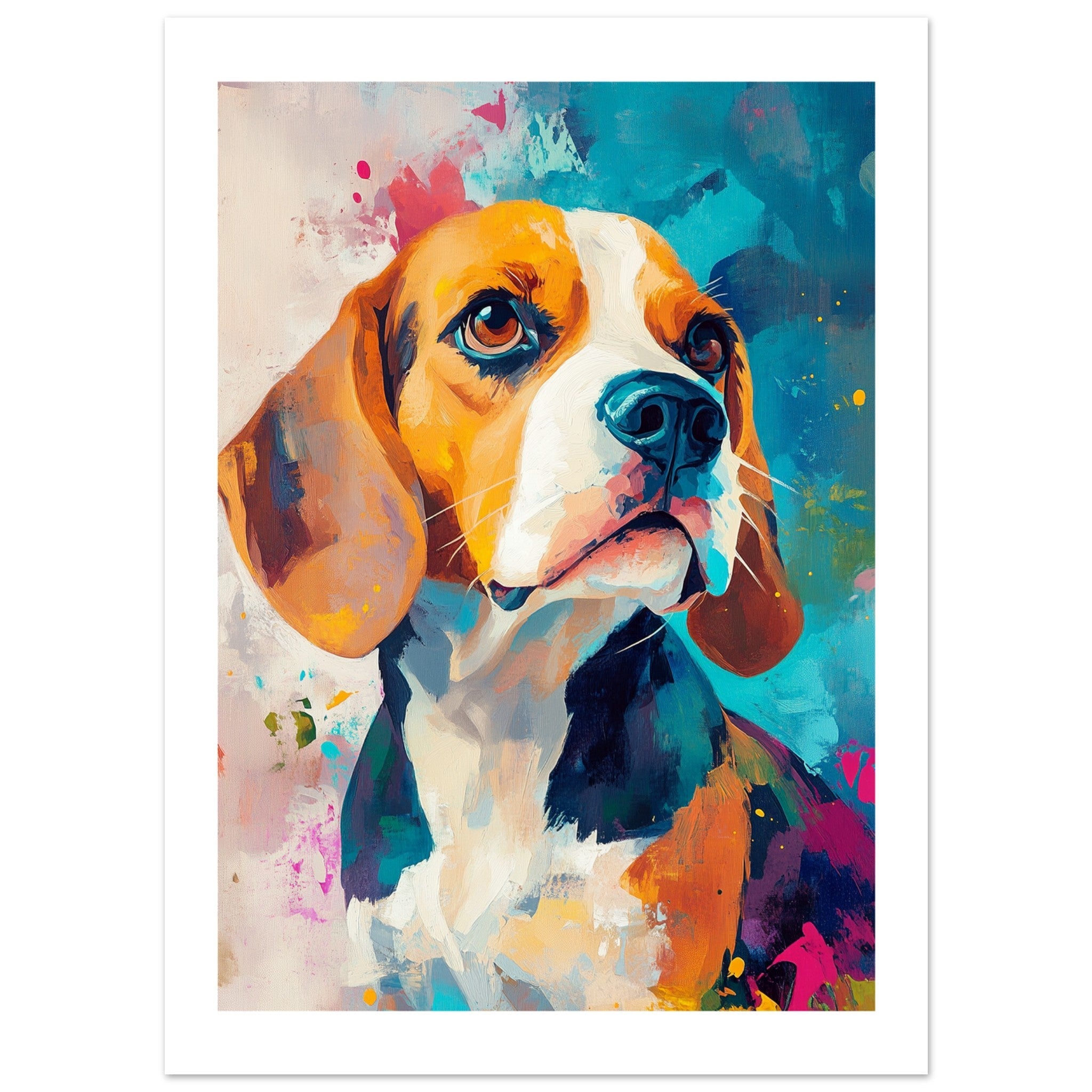 Beagle poster / Beagle Art Work / Beagle Print