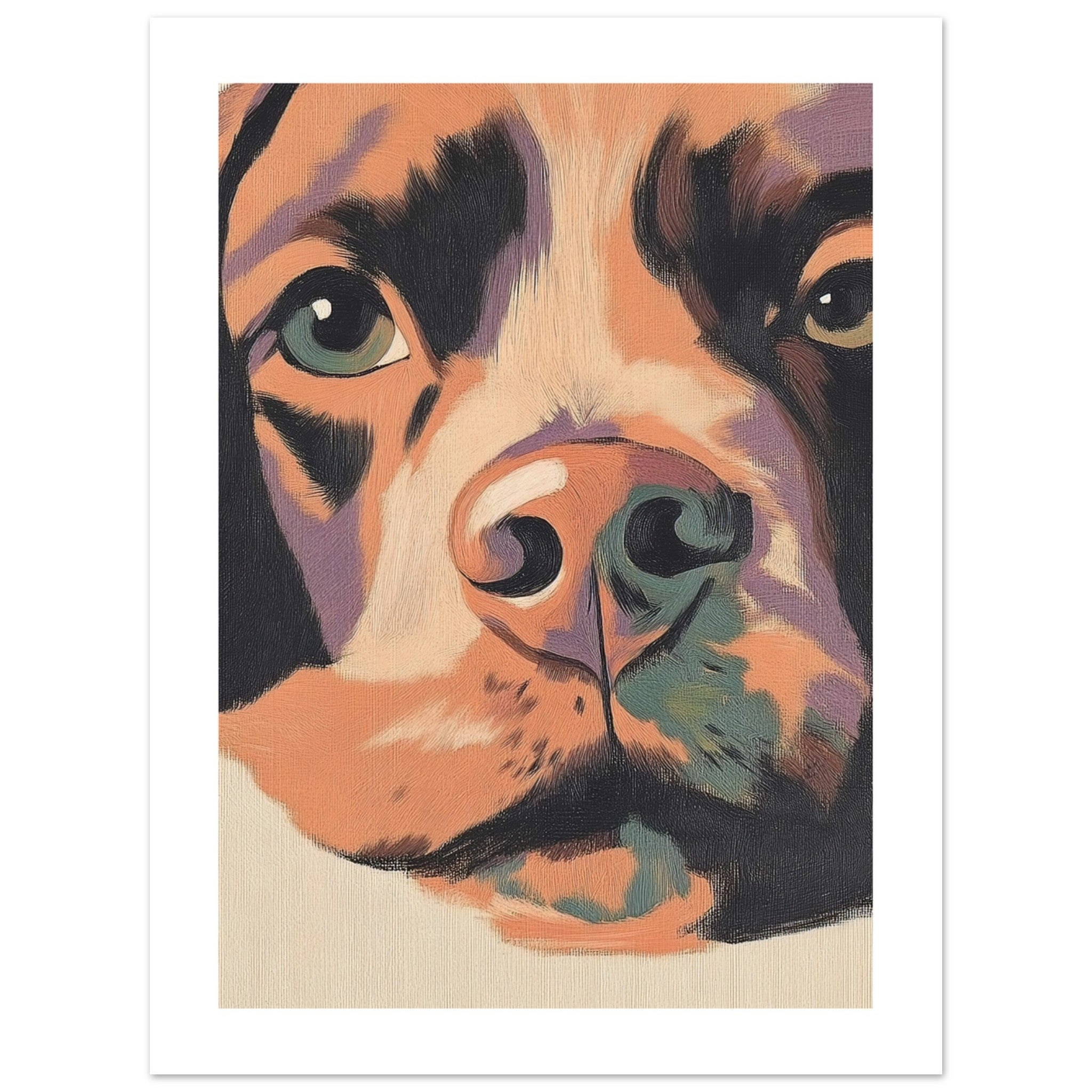 Boykin Spaniel Dog Relaxing Pastel Colored 2