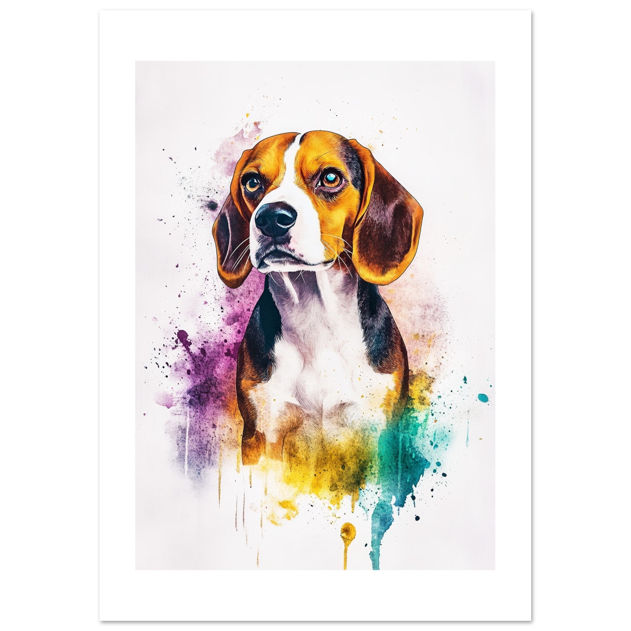 Beagle poster / Beagle Art Work / Beagle Print
