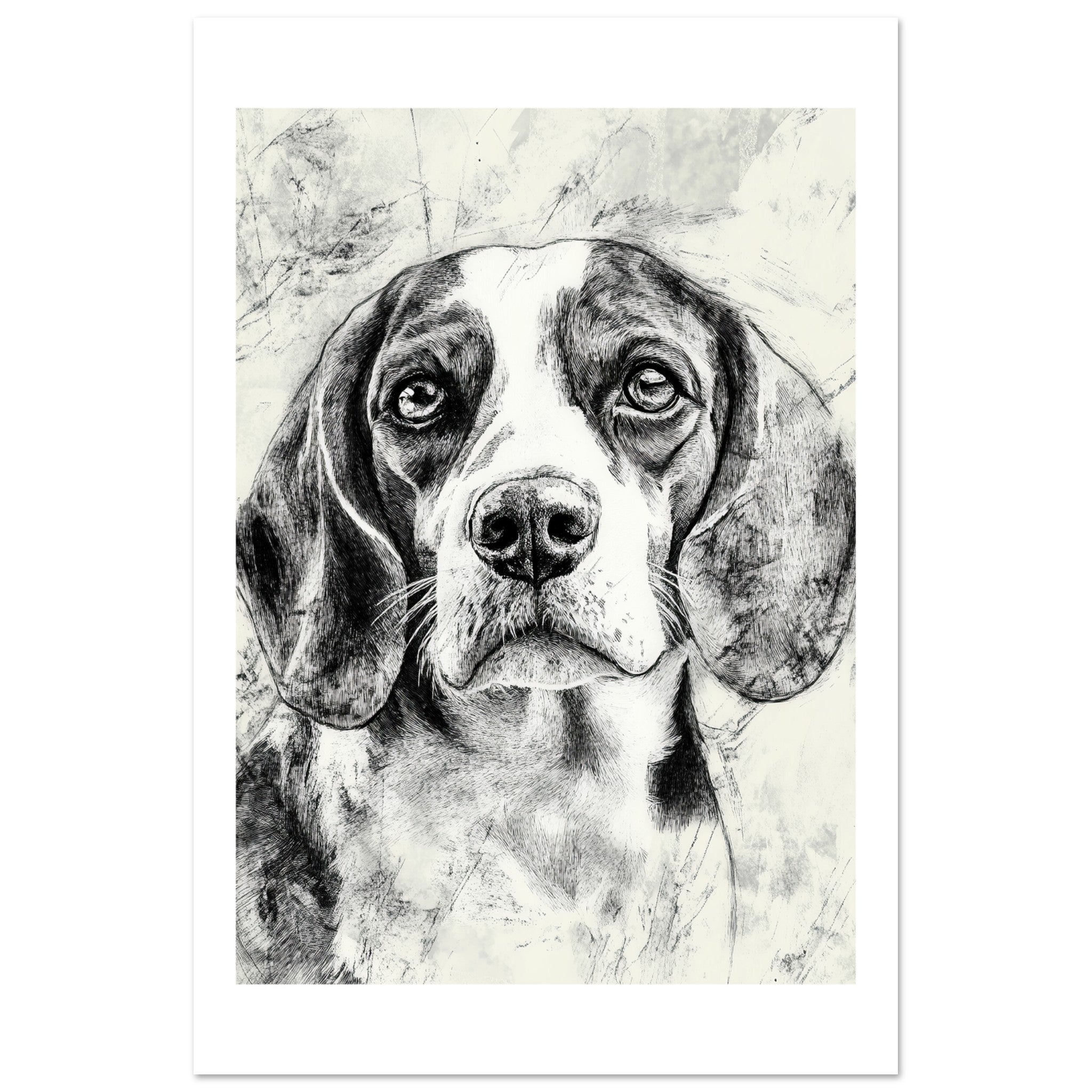 Beagle poster / Beagle Art Work / Beagle Print