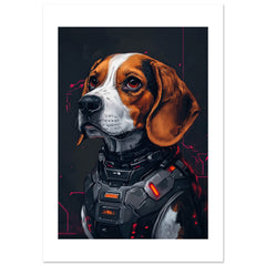 Beagle poster / Beagle Art Work / Beagle Print