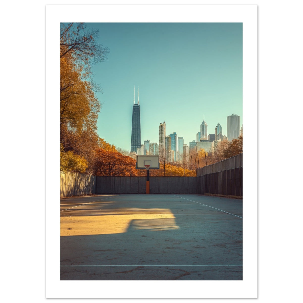 Basketball Court in Chicago