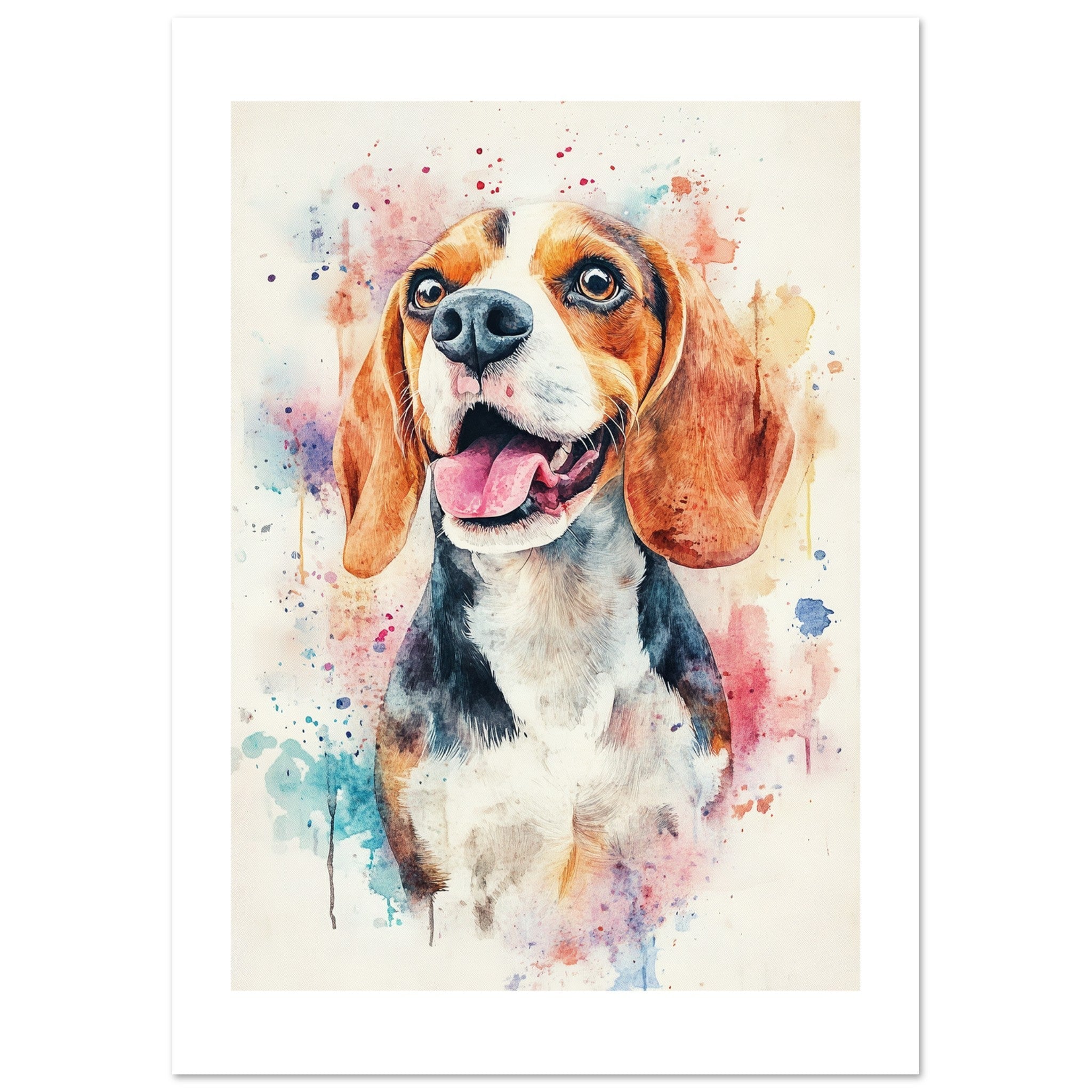 Beagle poster / Beagle Art Work / Beagle Print