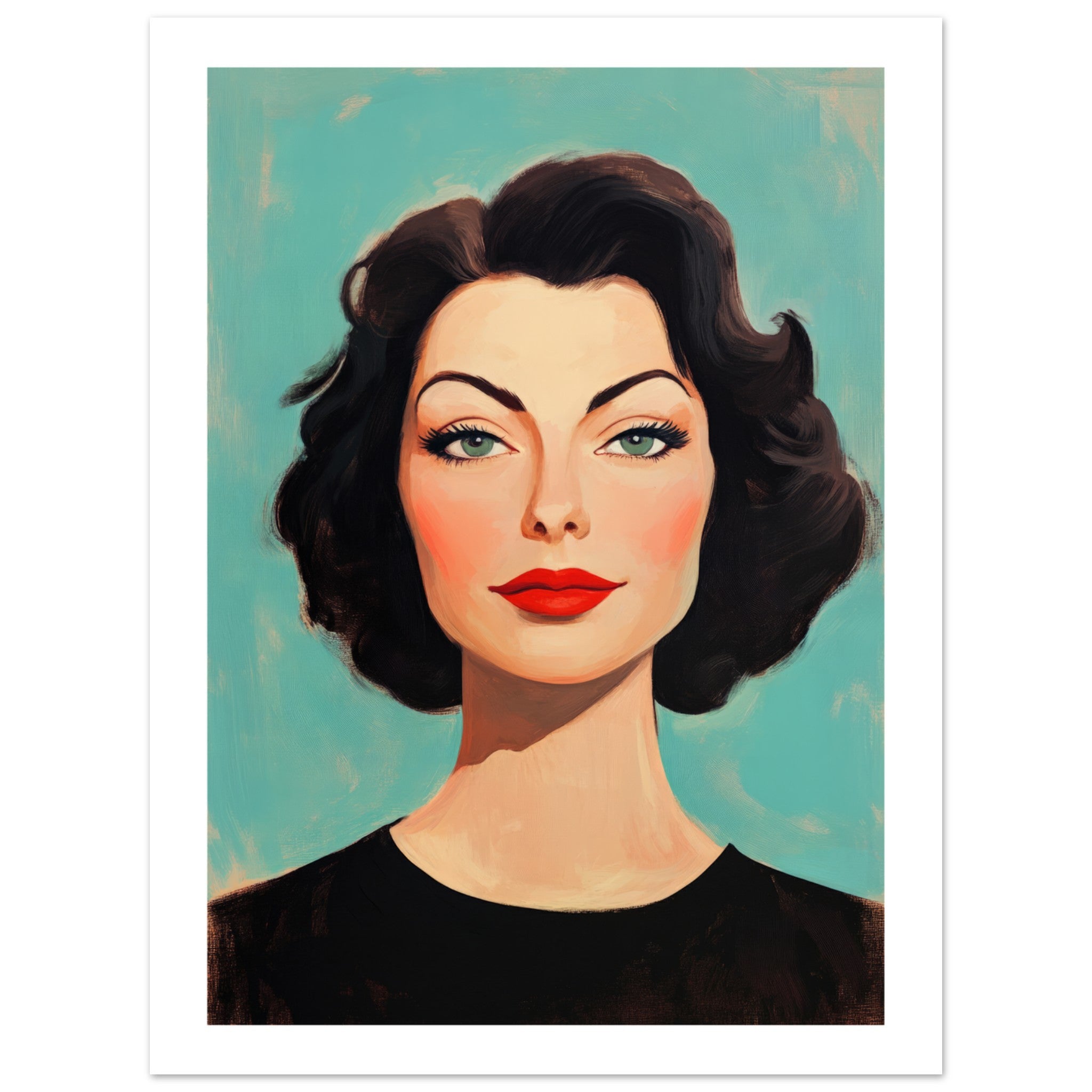 Ava Gardner Poster Art Print // Wall-Art Of Famous Ava Gardner