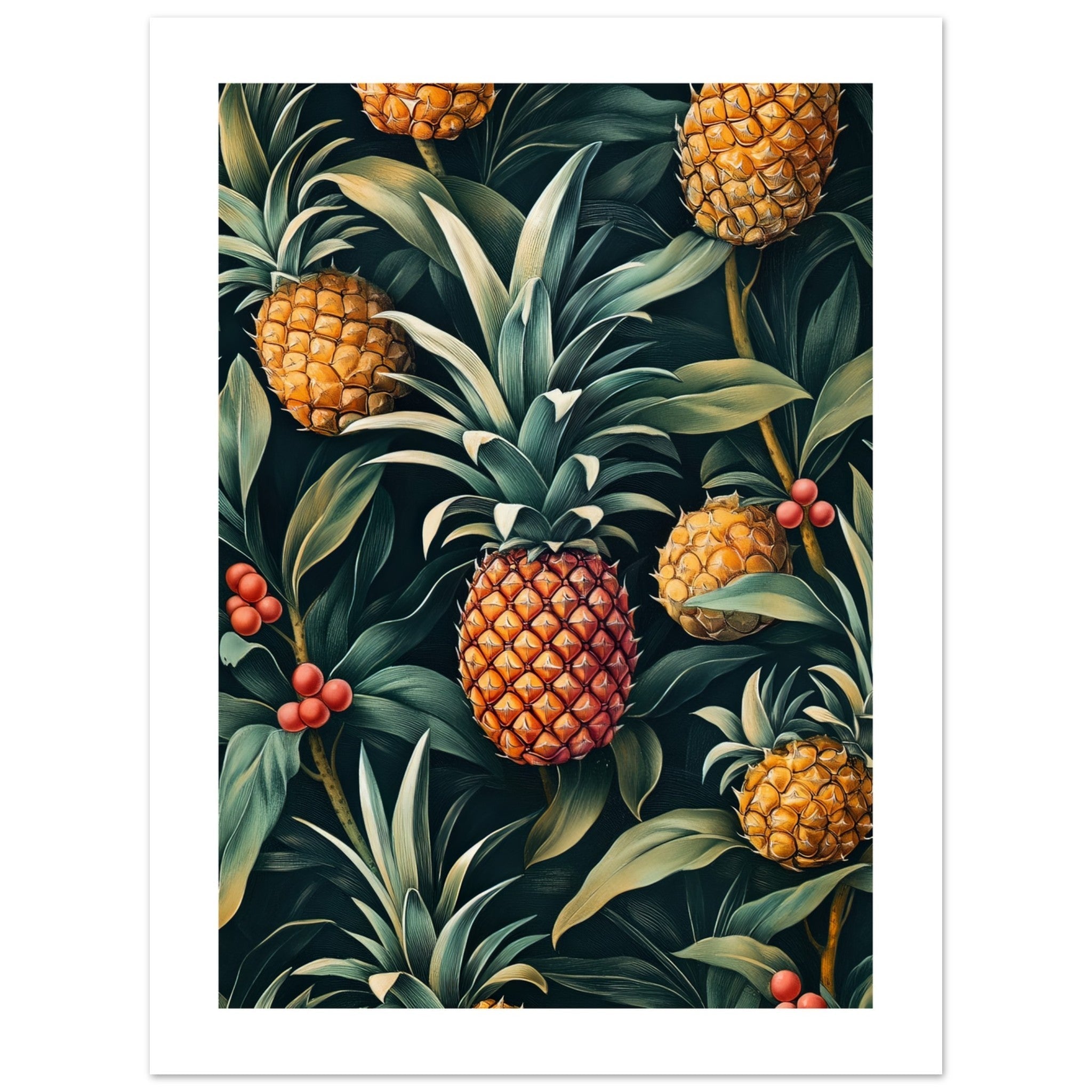 A pattern of Pineapples 1