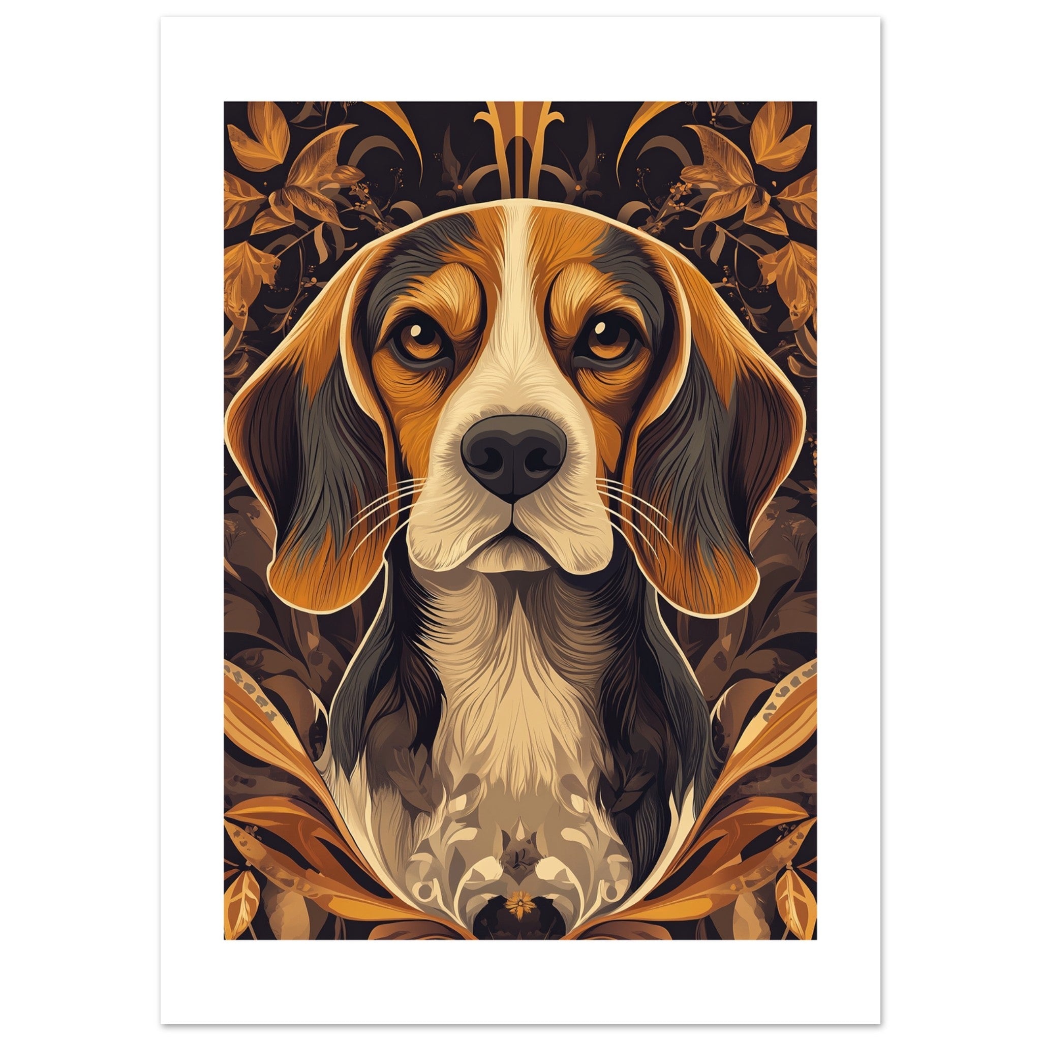 Beagle poster / Beagle Art Work / Beagle Print