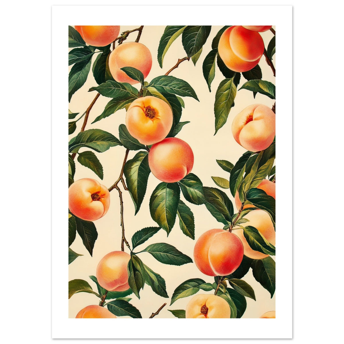 A pattern of Peaches 1