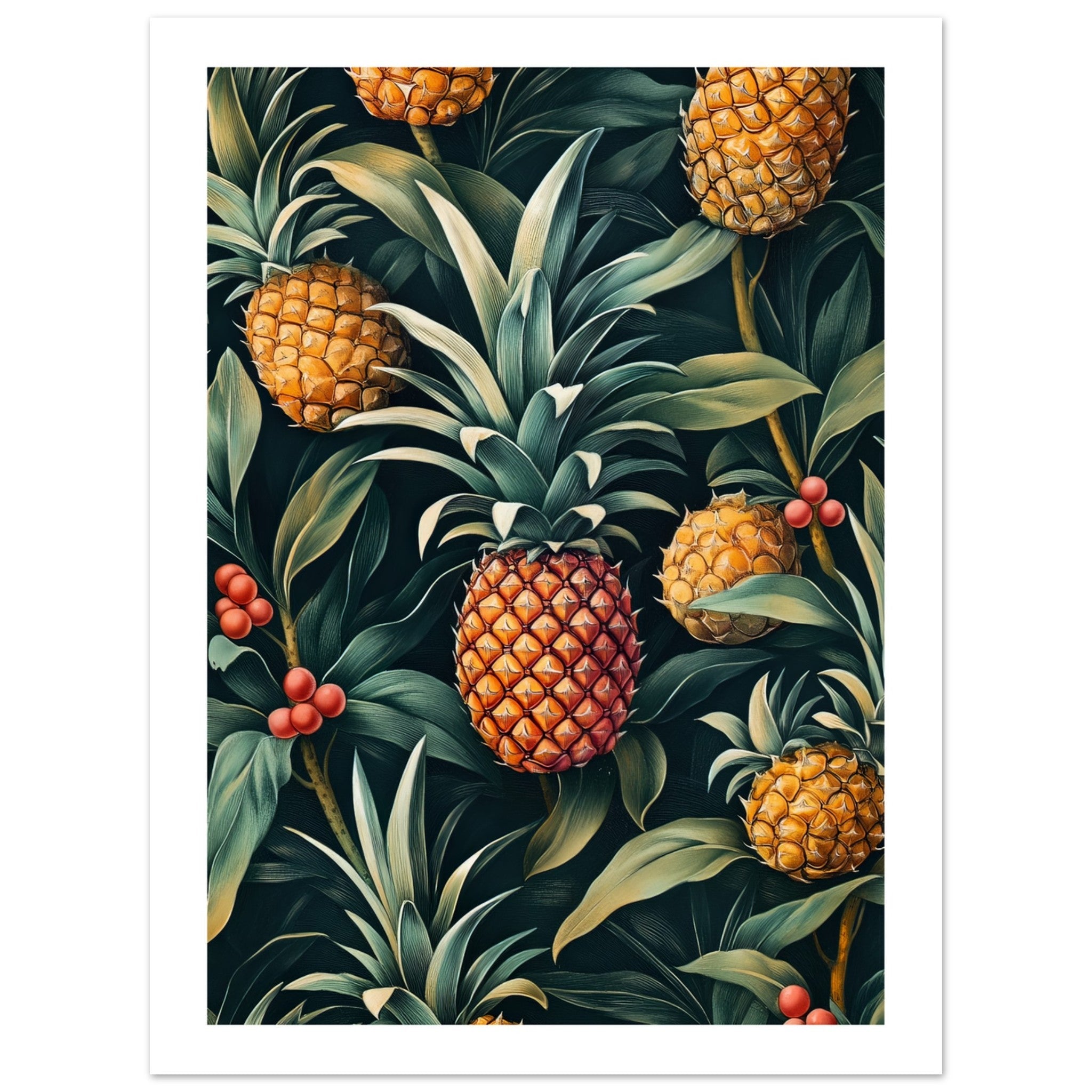A pattern of Pineapples 1
