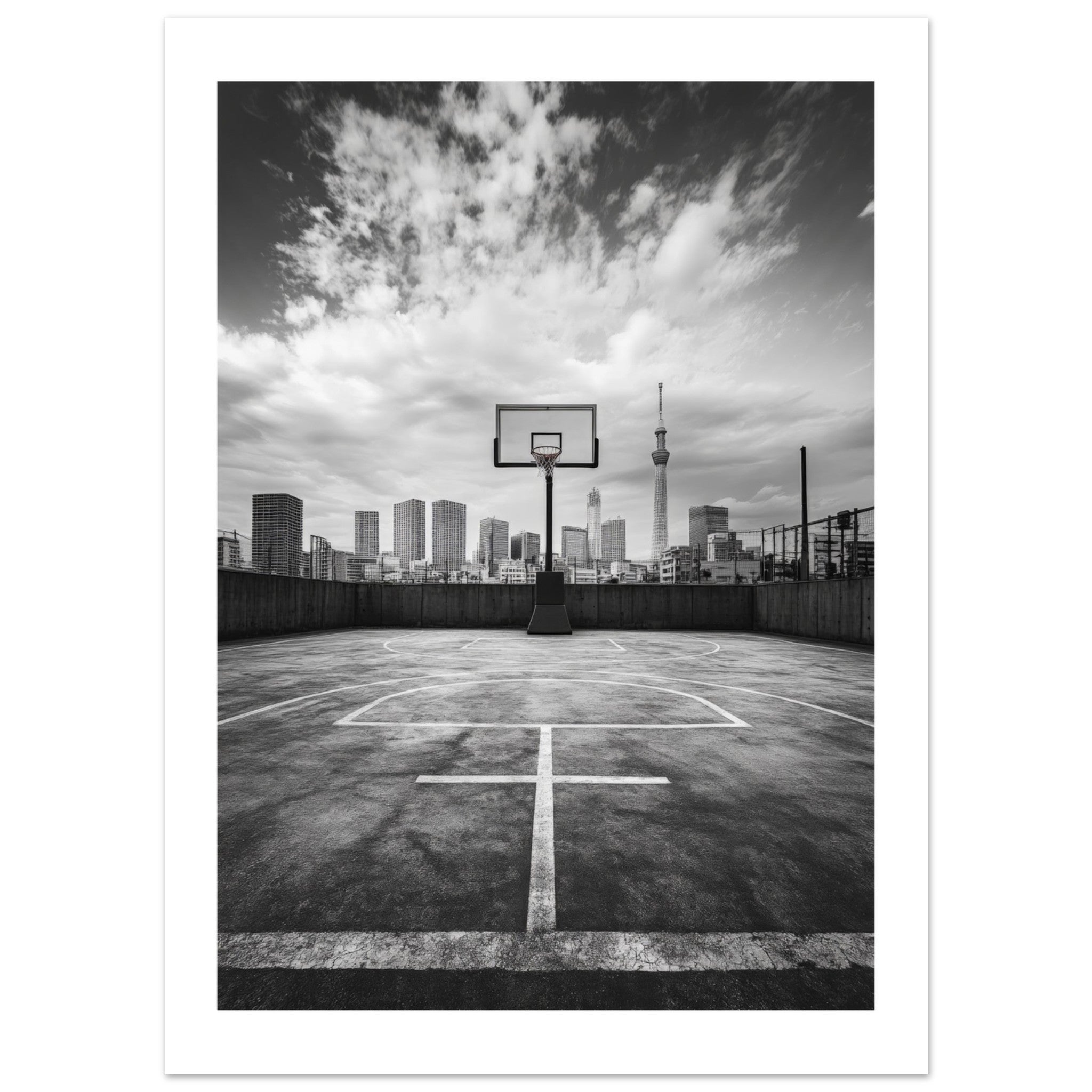 Basketball Court in Tokyo Japan 5