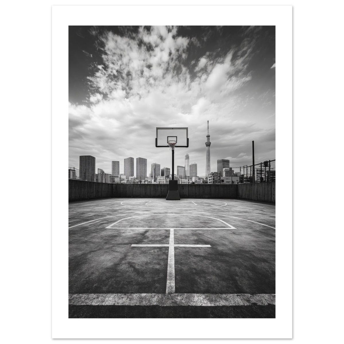 Basketball Court in Tokyo Japan 5