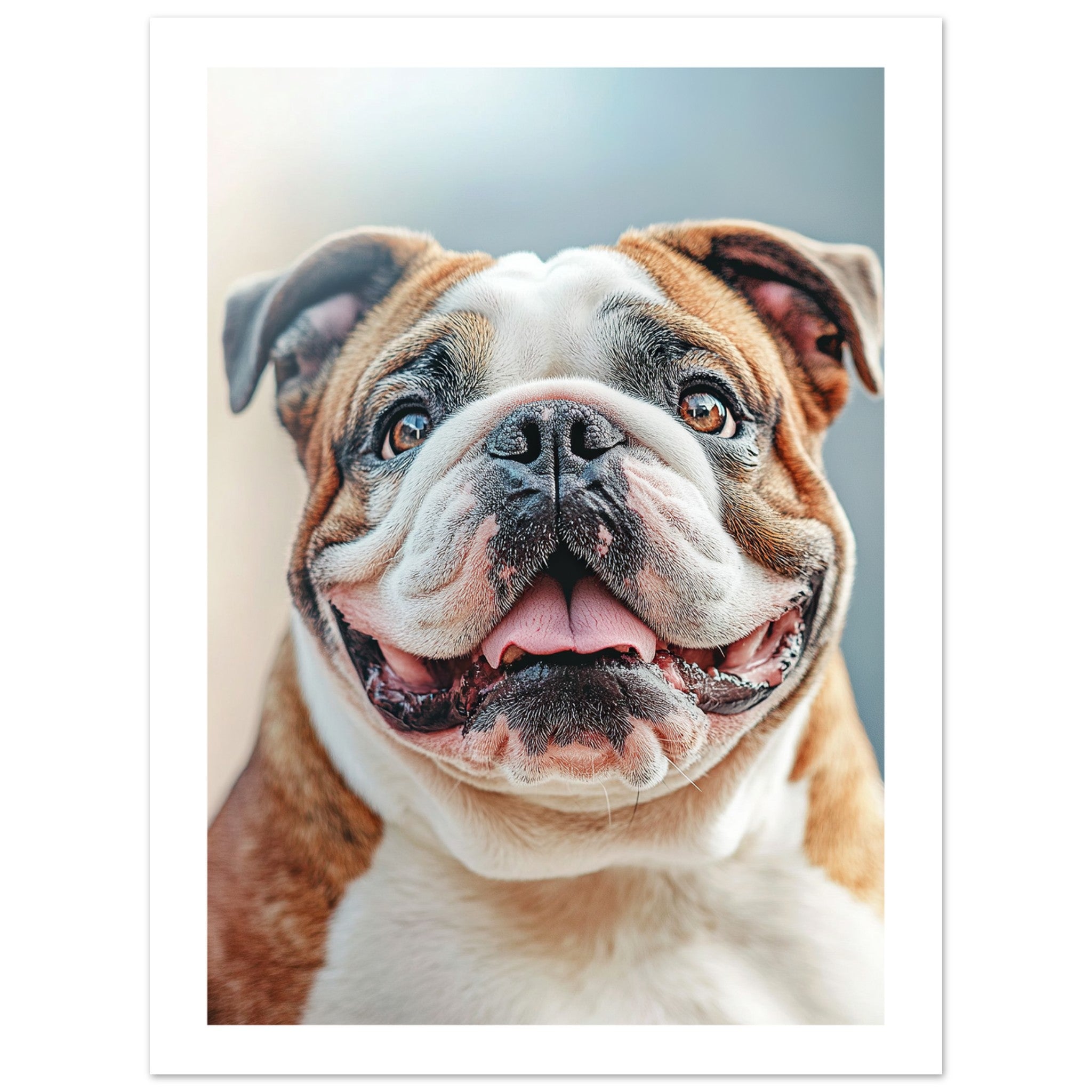 Bulldog Poster / Bulldog Art Work / Bulldog Print