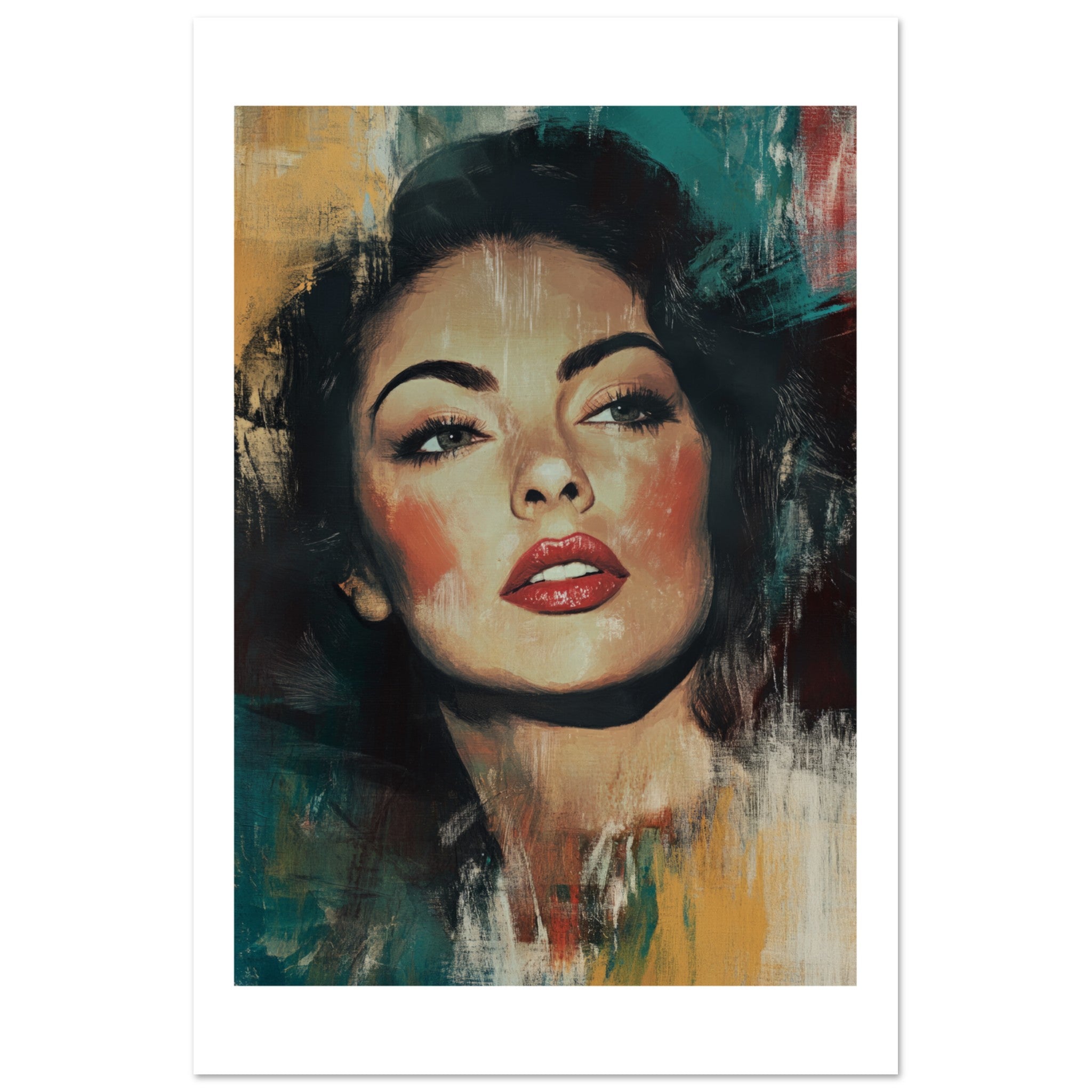 Ava Gardner Poster Art Print // Wall-Art Of Famous Ava Gardner