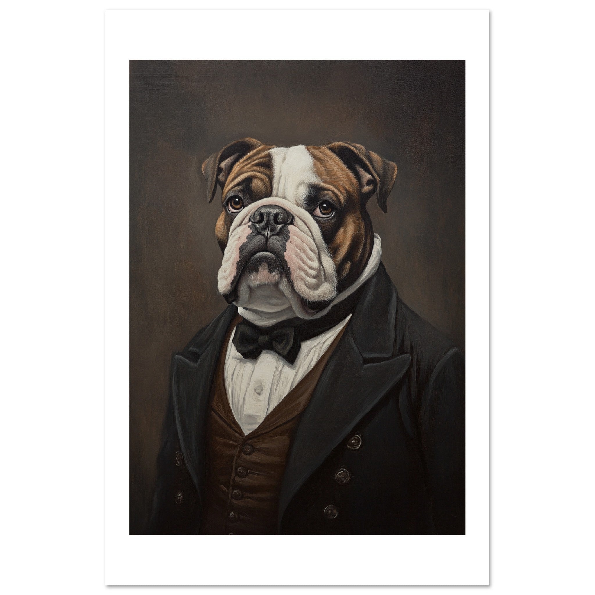 Bulldog Poster / Bulldog Art Work / Bulldog Print