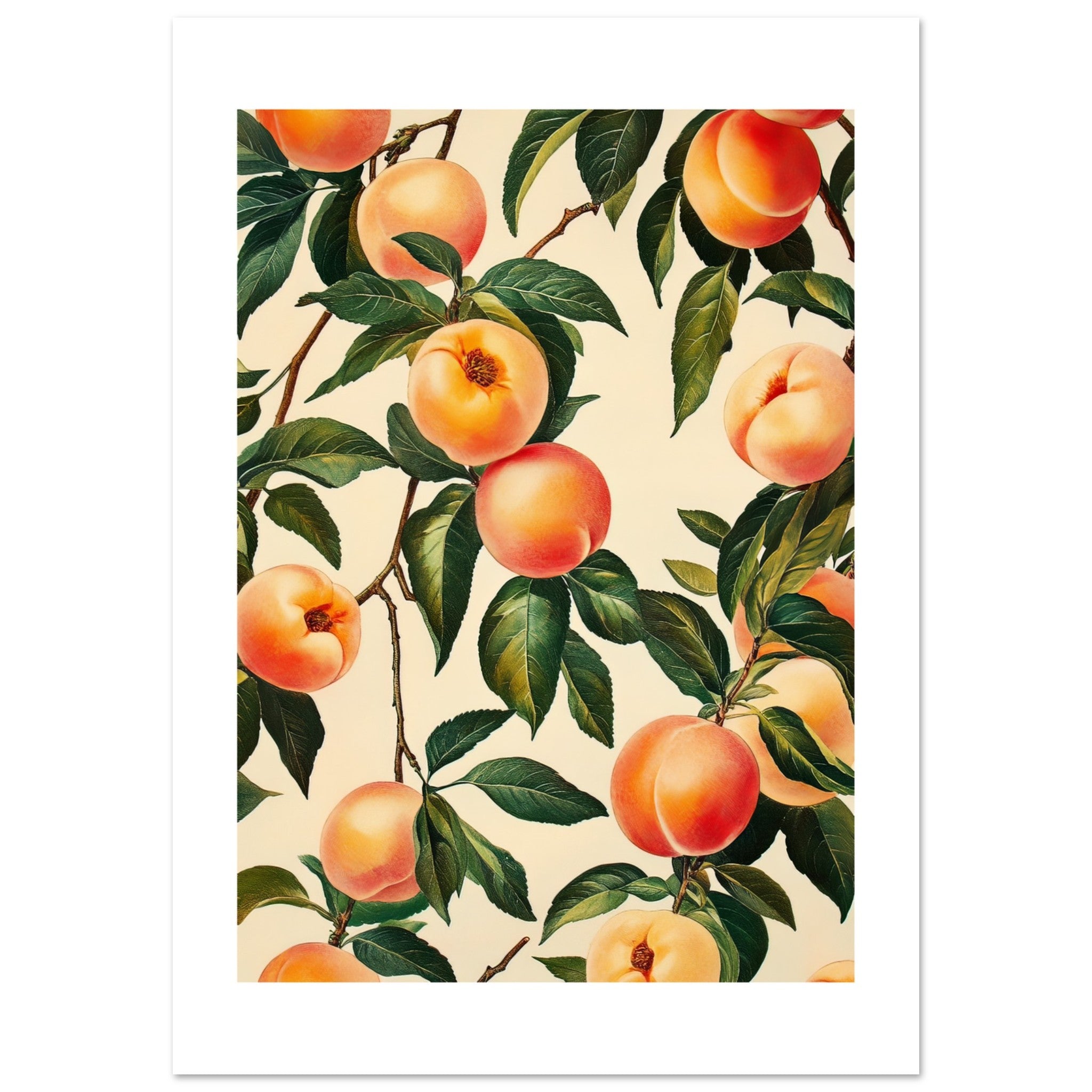 A pattern of Peaches 1