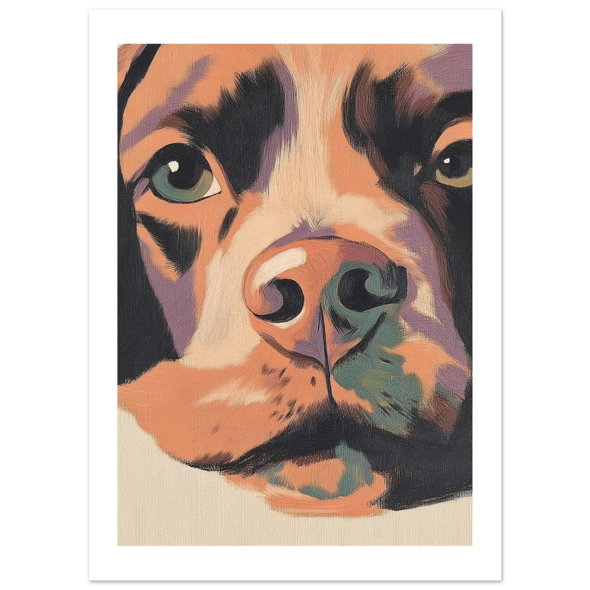 Boykin Spaniel Dog Relaxing Pastel Colored 2