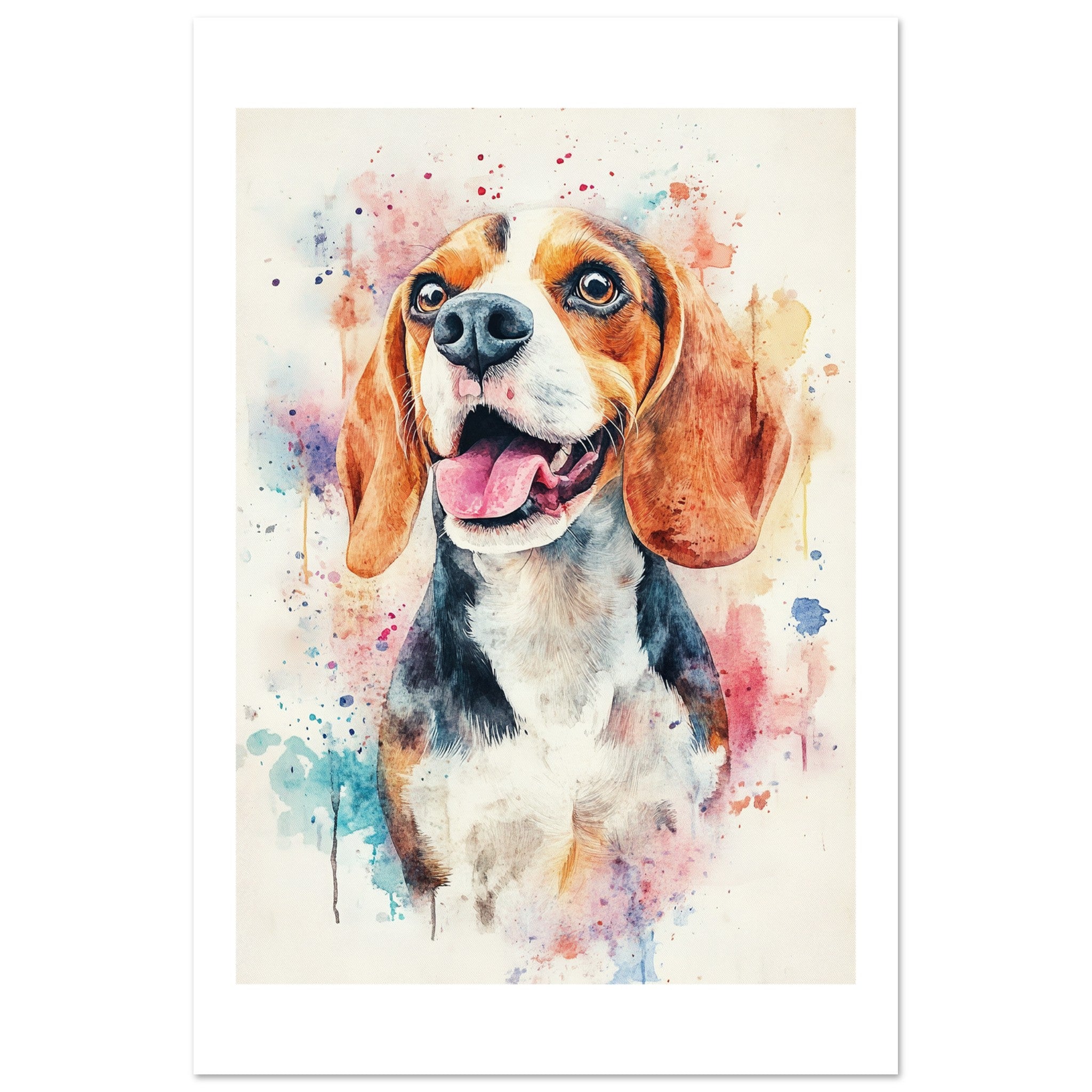 Beagle poster / Beagle Art Work / Beagle Print
