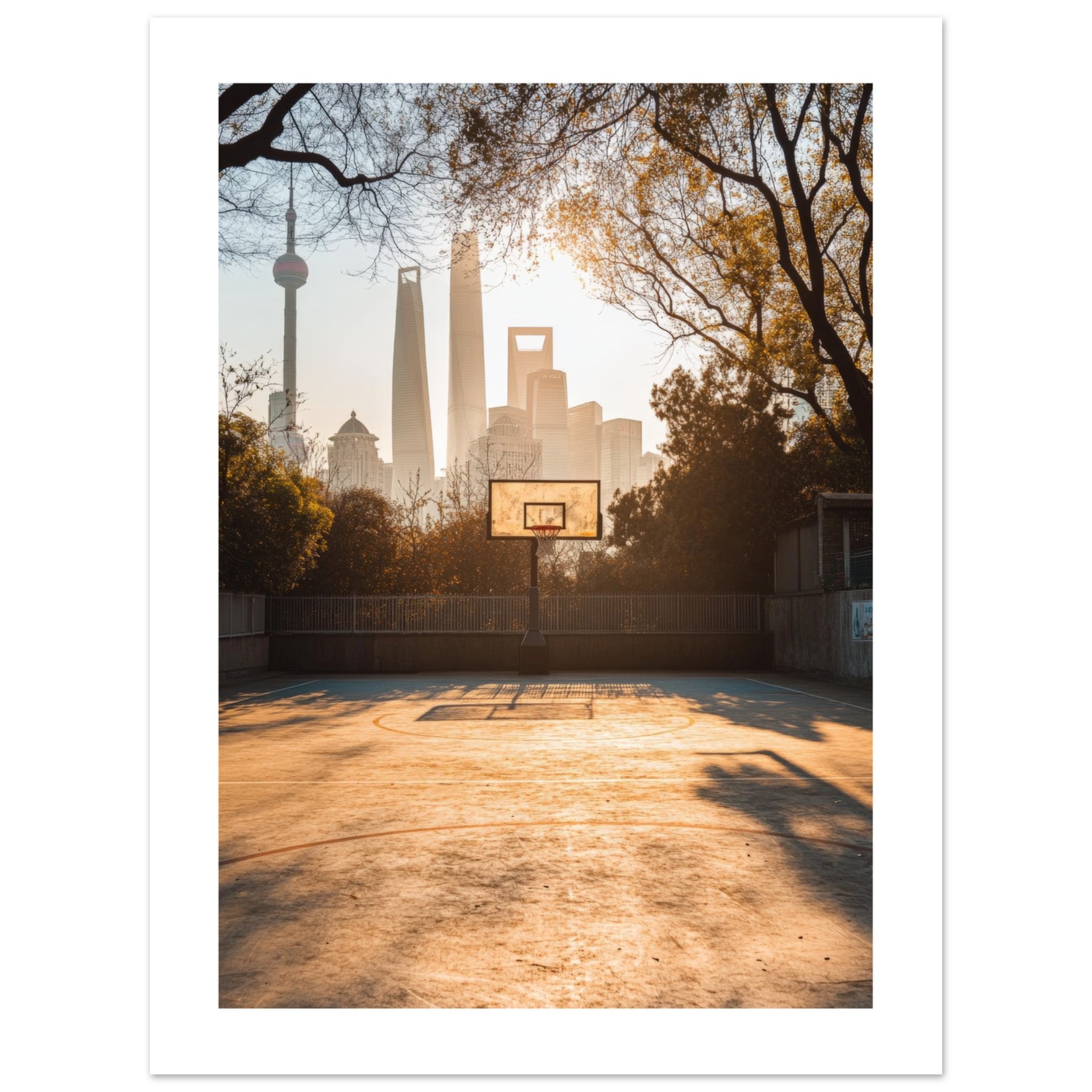 Basketball Court in Shanghai China 2