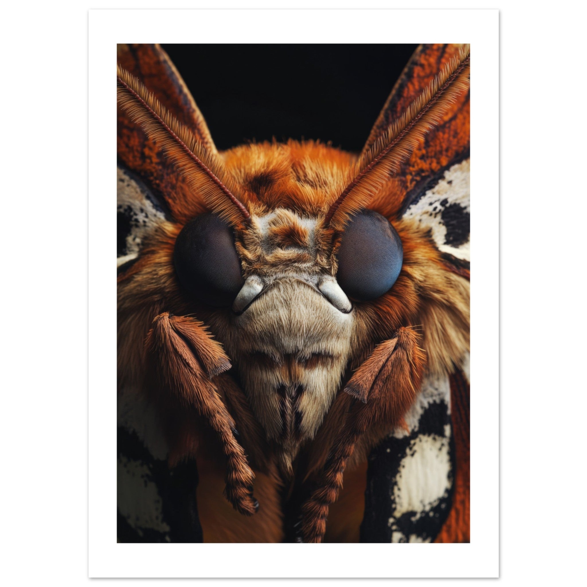 Atlas Moth portrait