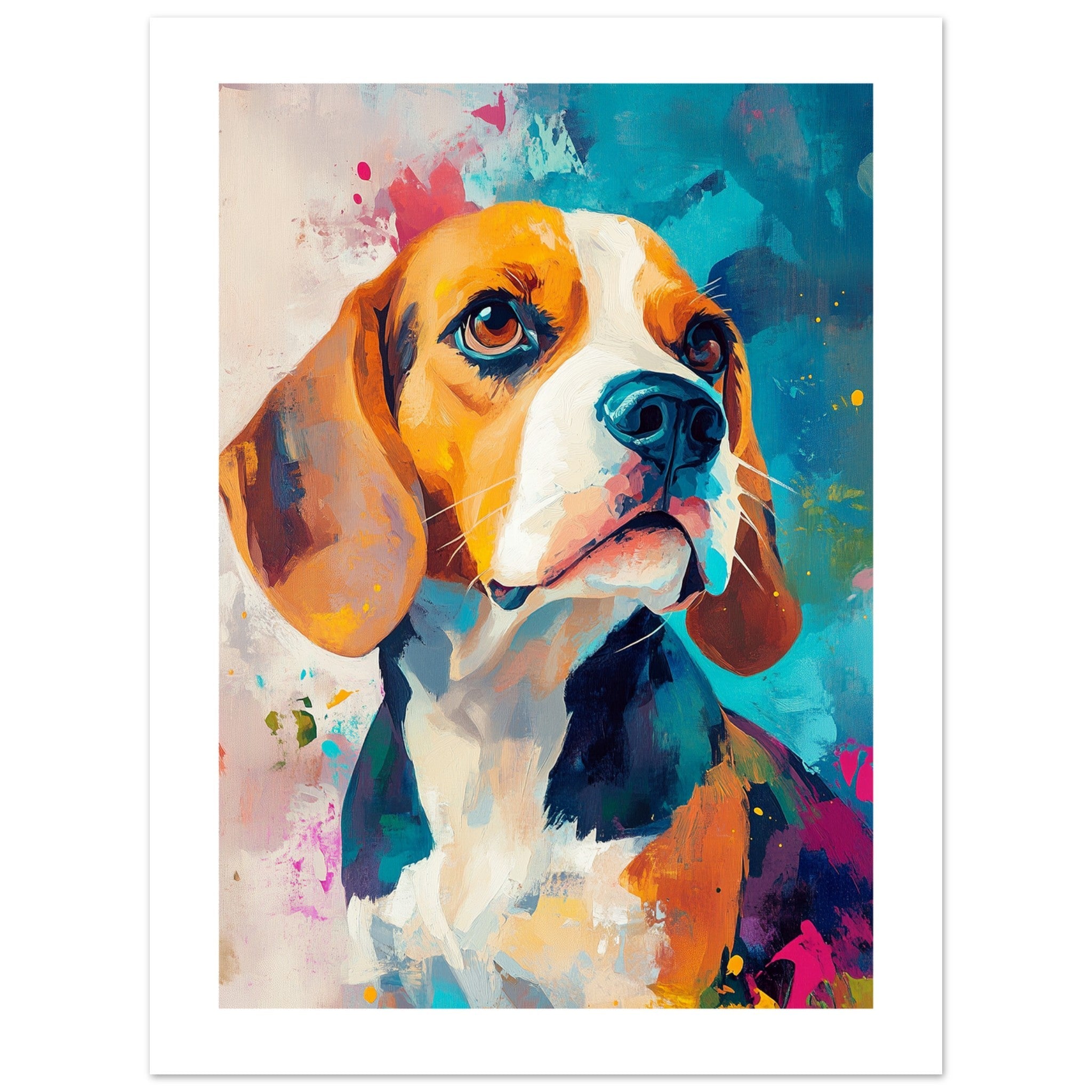 Beagle poster / Beagle Art Work / Beagle Print