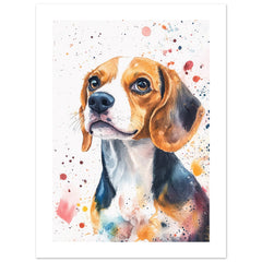 Beagle poster / Beagle Art Work / Beagle Print