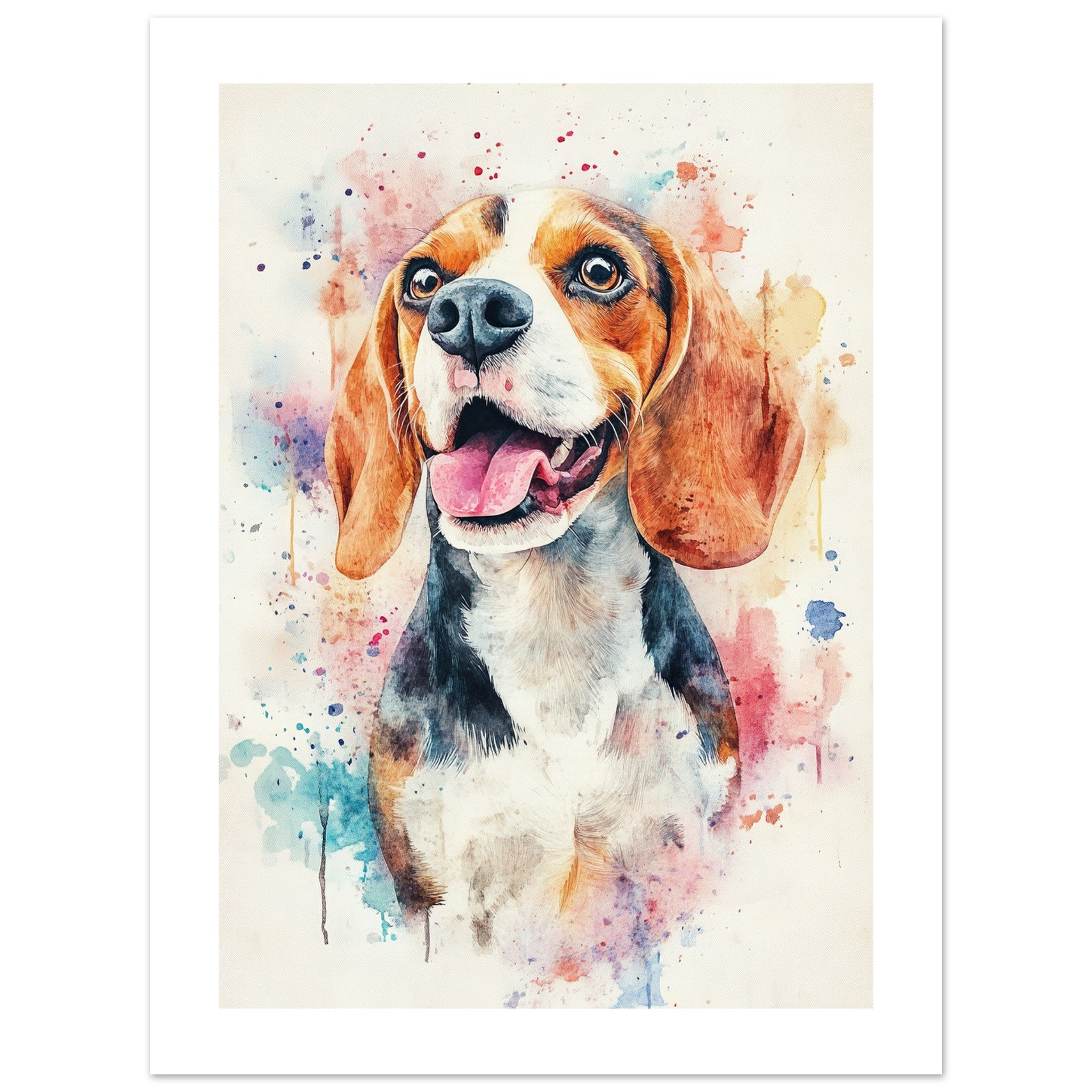 Beagle poster / Beagle Art Work / Beagle Print