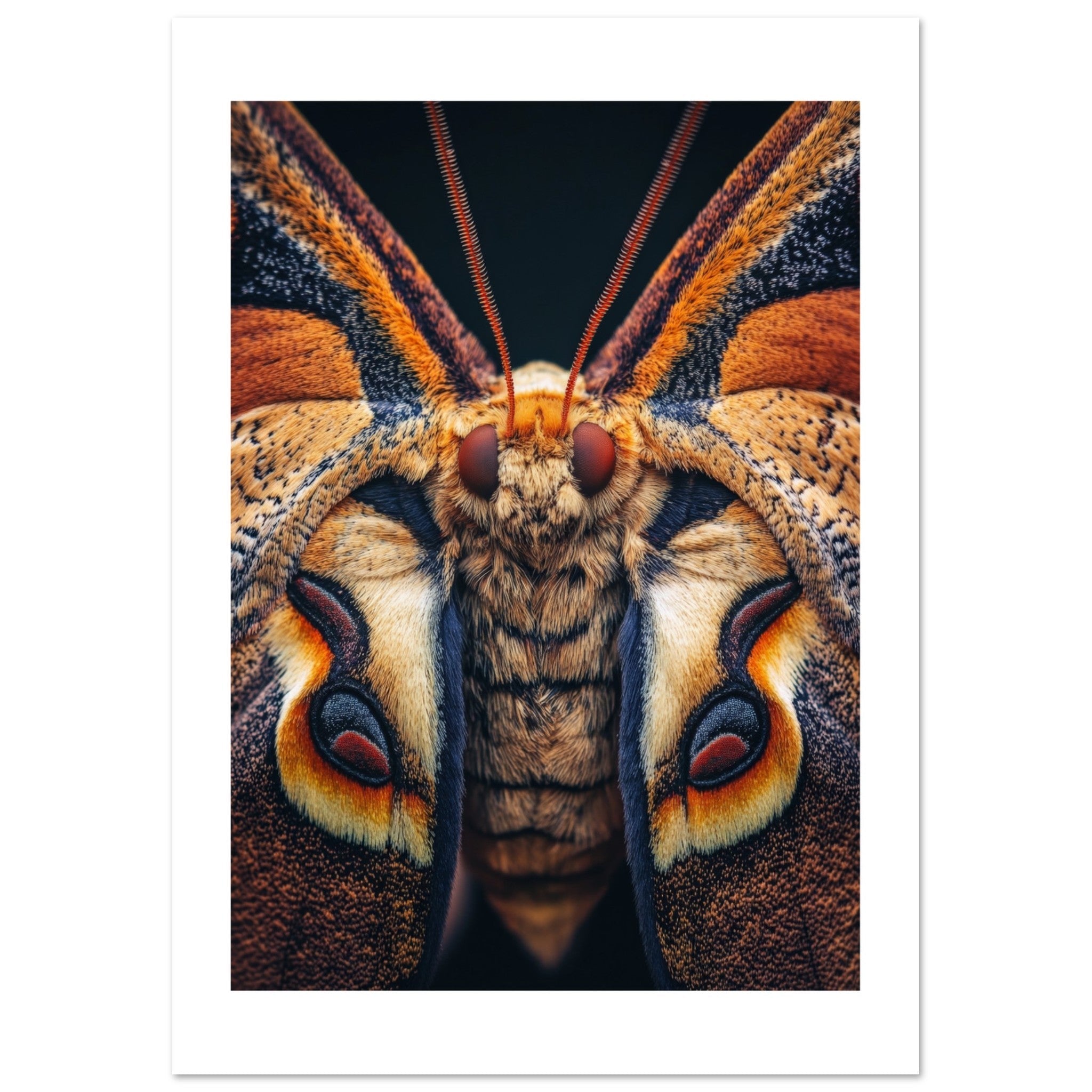 Atlas Moth portrait 1