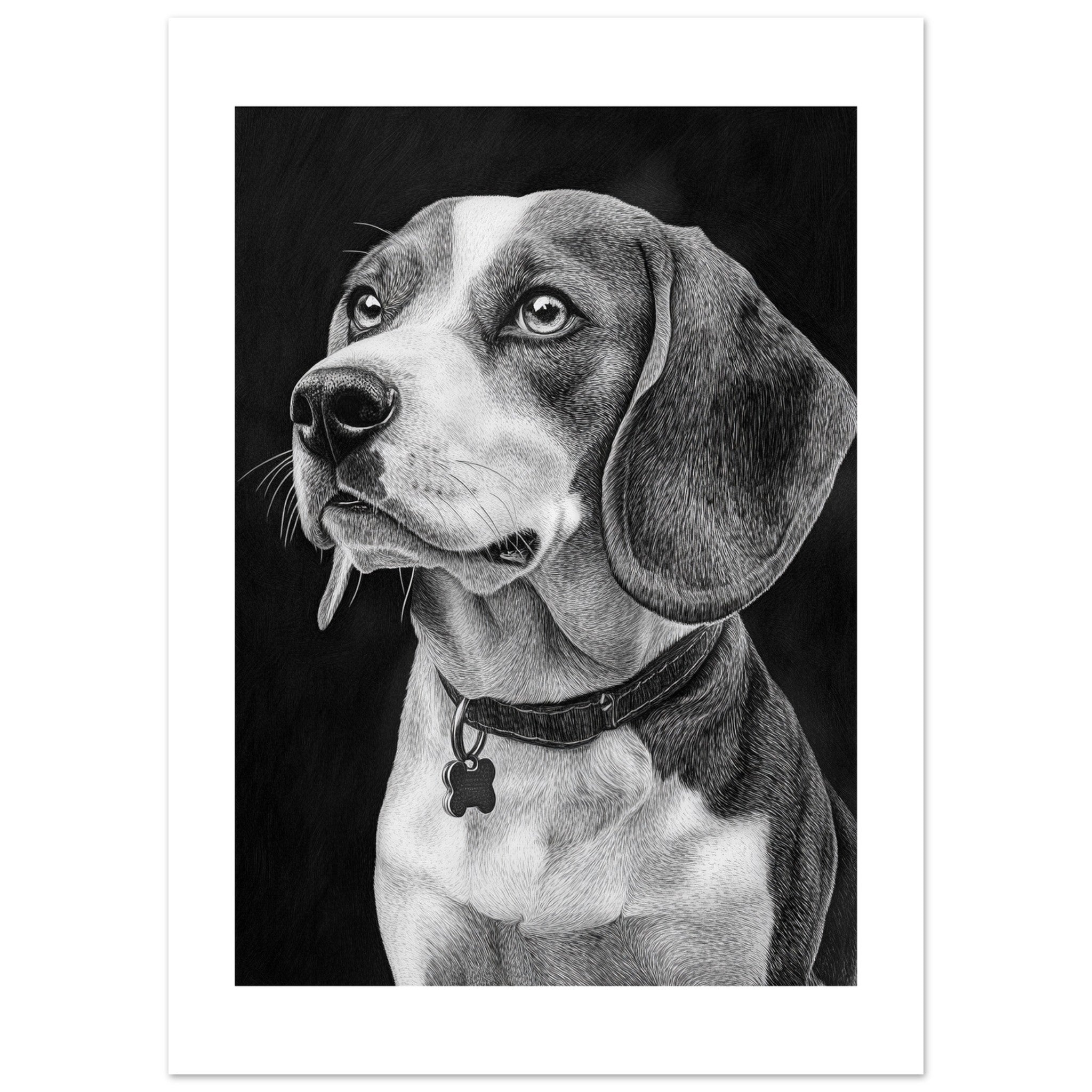 Beagle poster / Beagle Art Work / Beagle Print