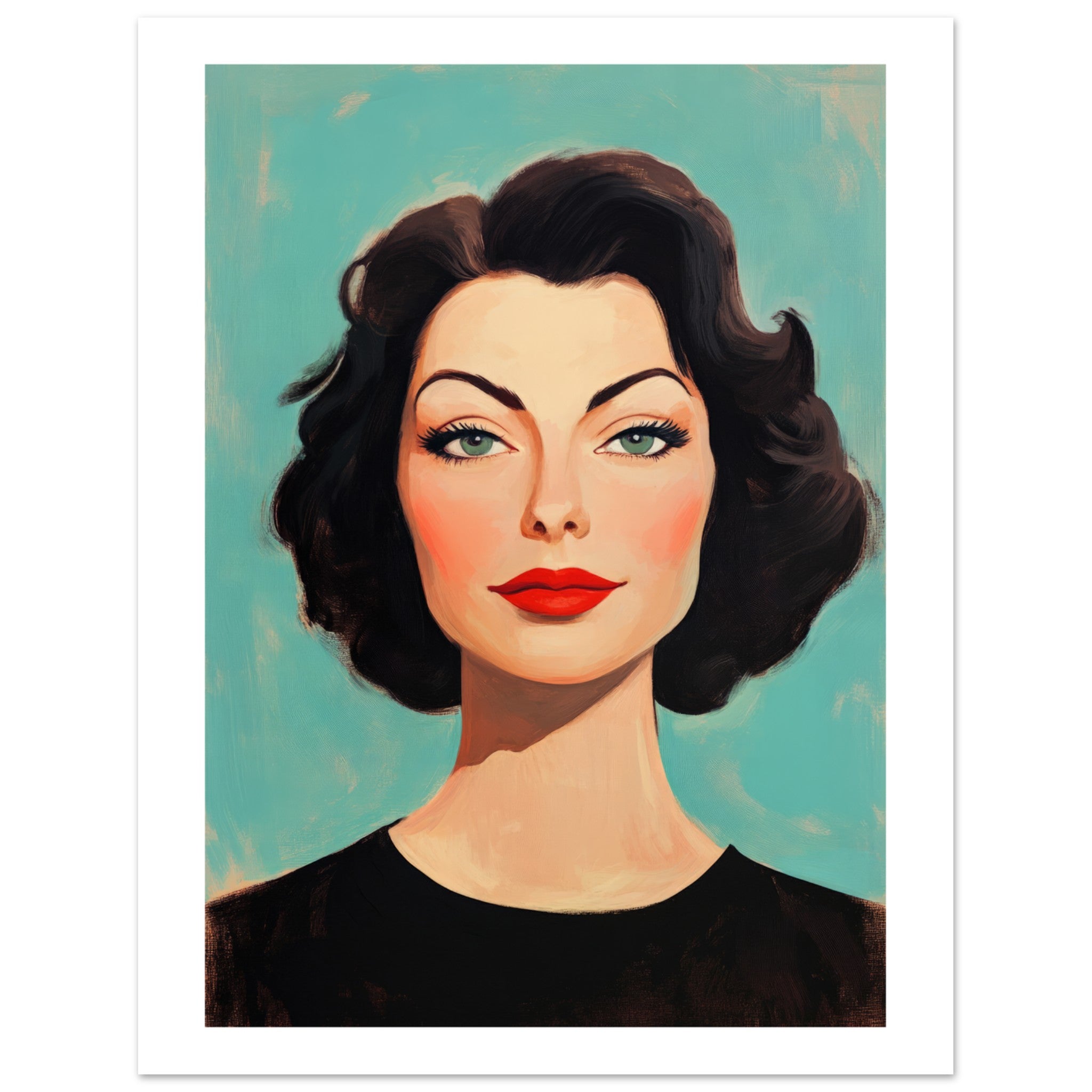 Ava Gardner Poster Art Print // Wall-Art Of Famous Ava Gardner