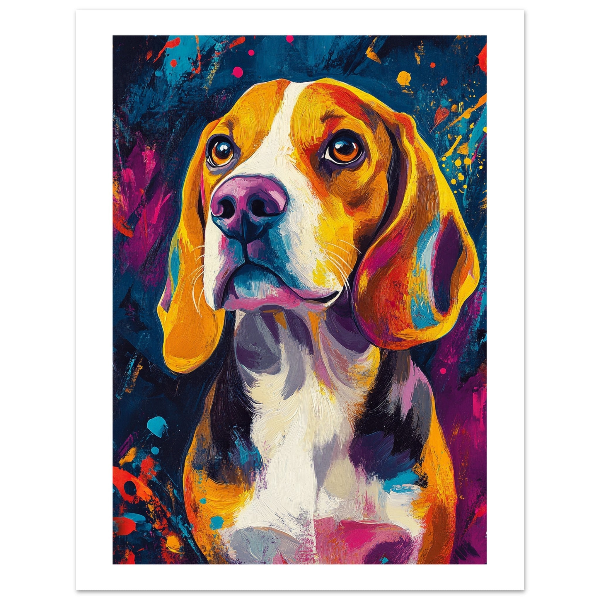 Beagle poster / Beagle Art Work / Beagle Print