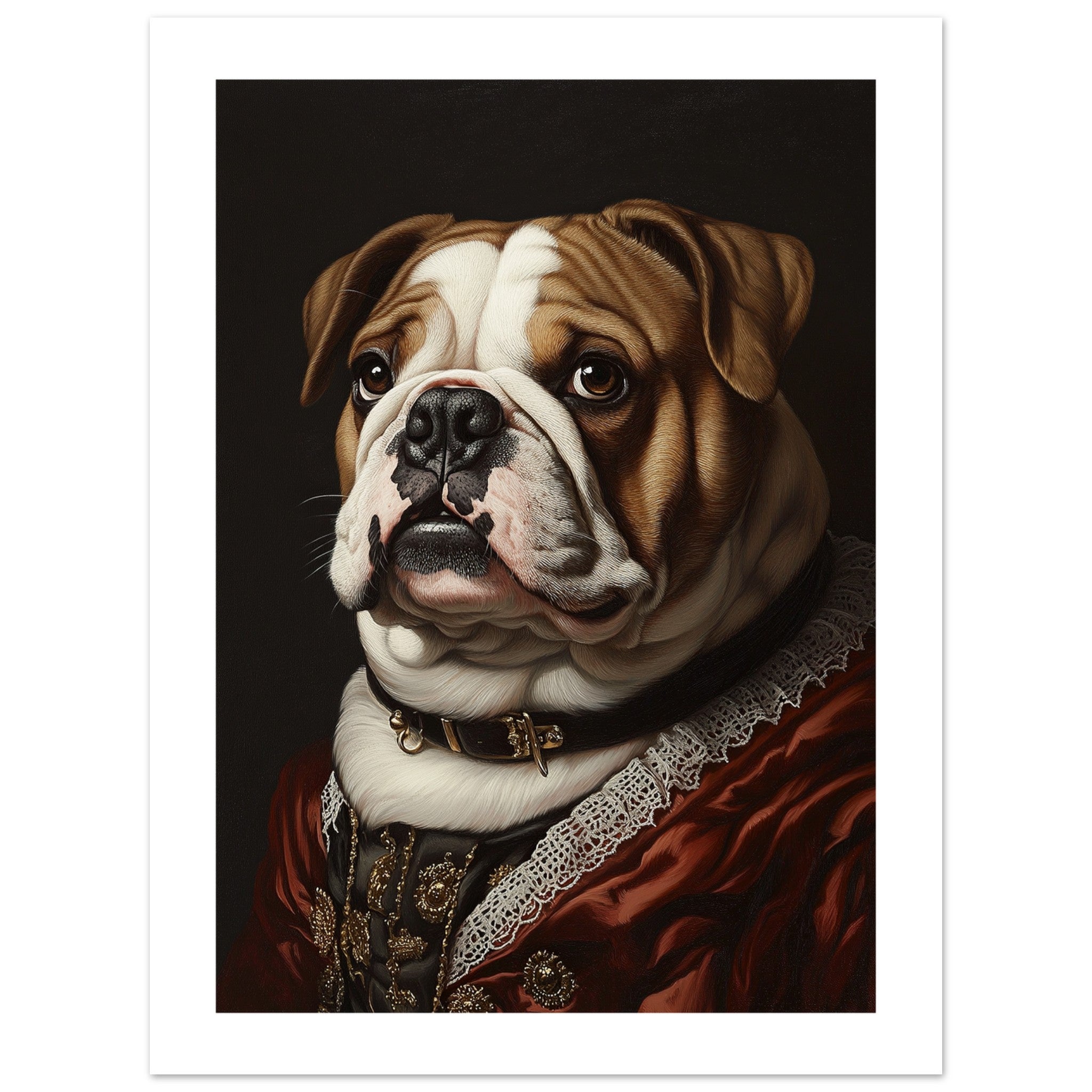 Bulldog Poster / Bulldog Art Work / Bulldog Print
