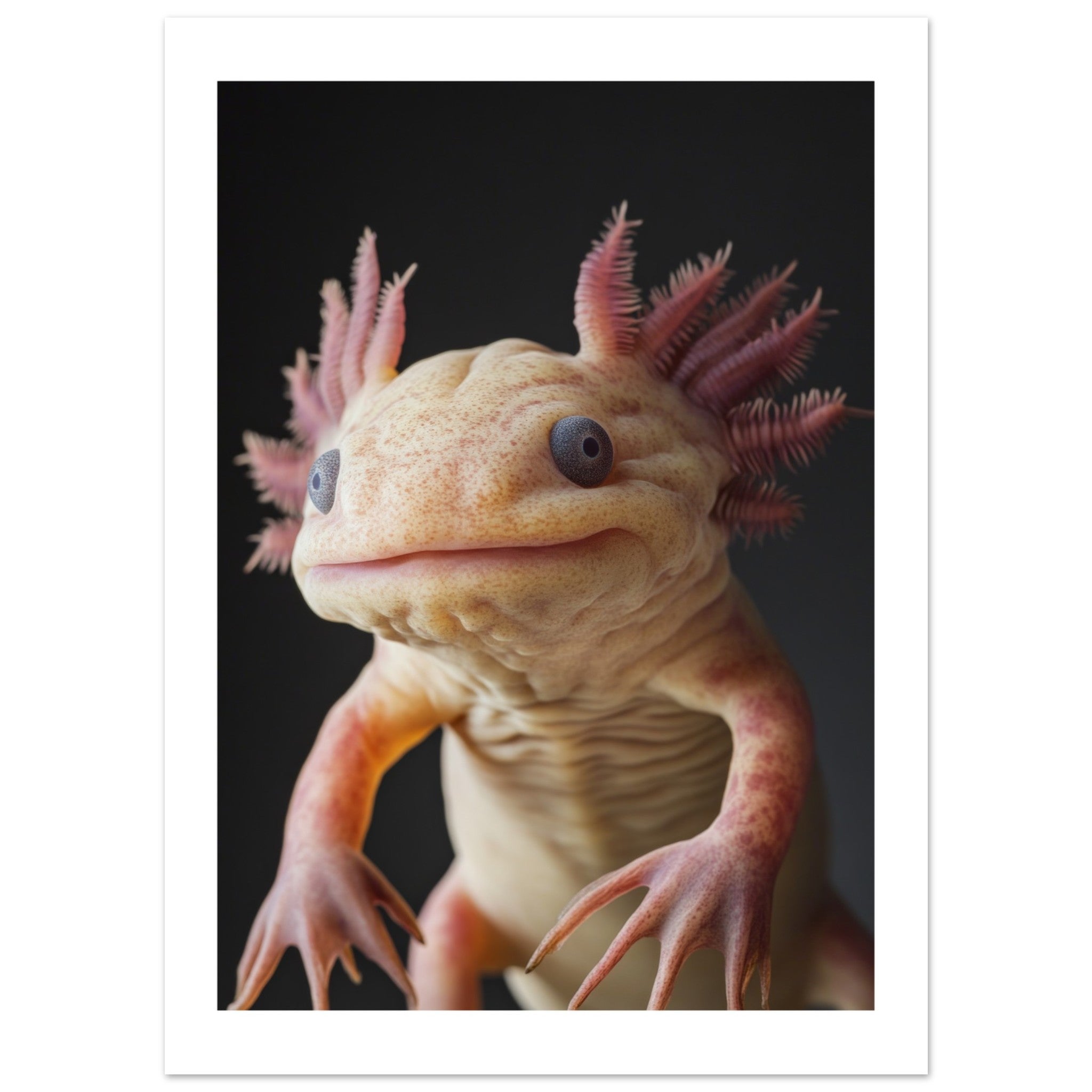 Axolotl portrait 3