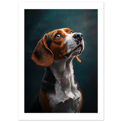 Beagle poster / Beagle Art Work / Beagle Print