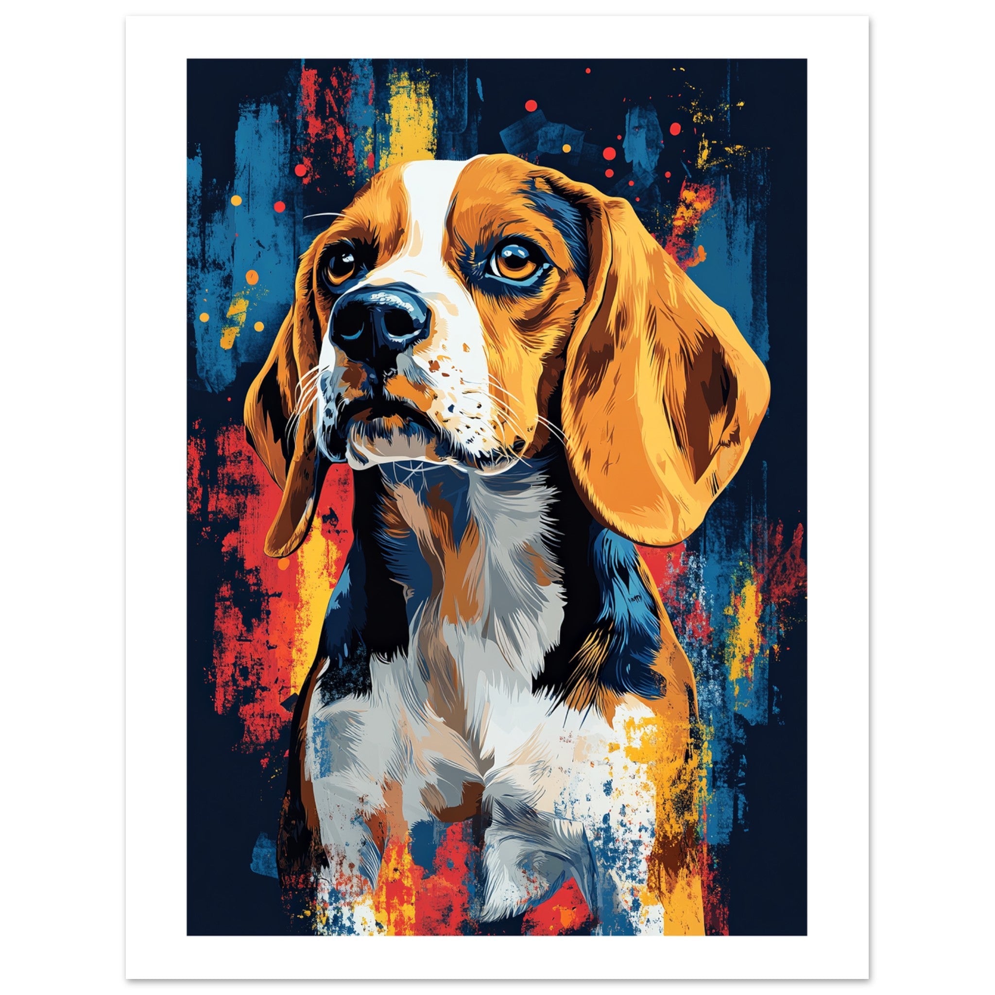 Beagle poster / Beagle Art Work / Beagle Print