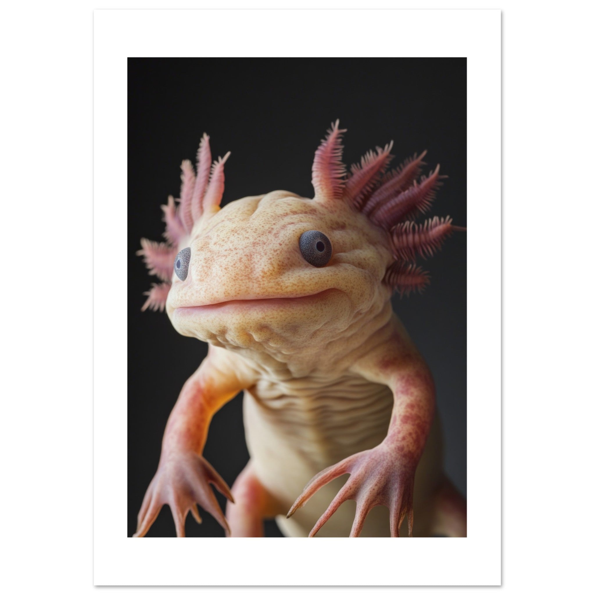 Axolotl portrait 3
