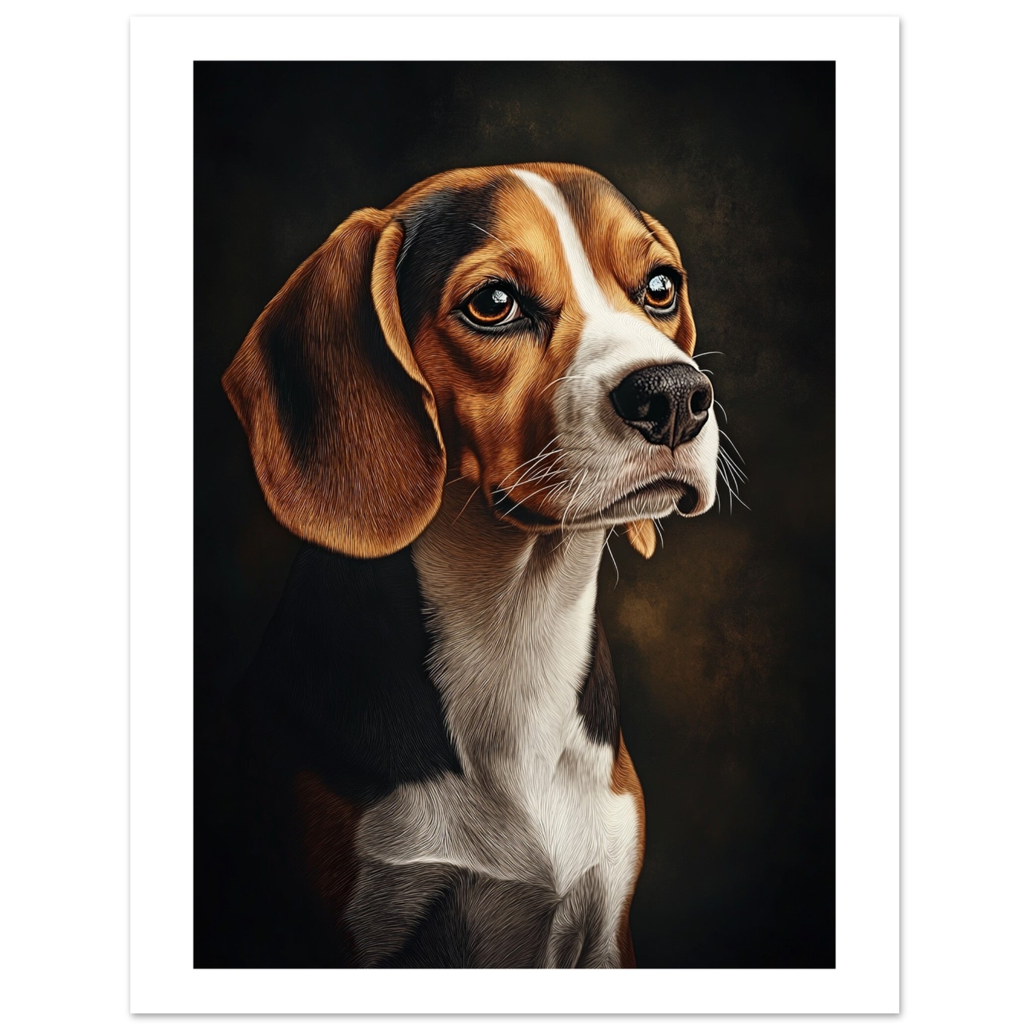 Beagle poster / Beagle Art Work / Beagle Print