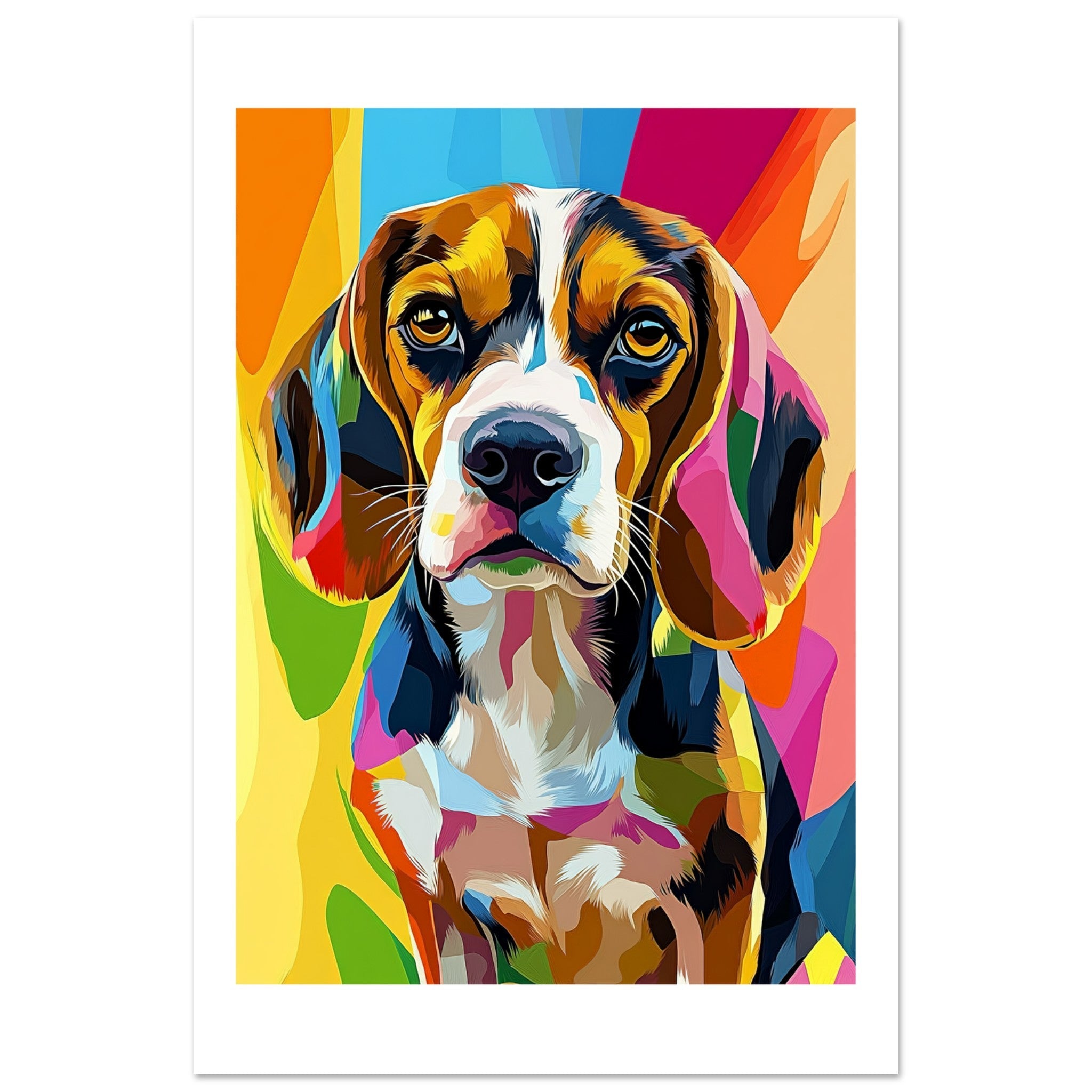 Beagle poster / Beagle Art Work / Beagle Print