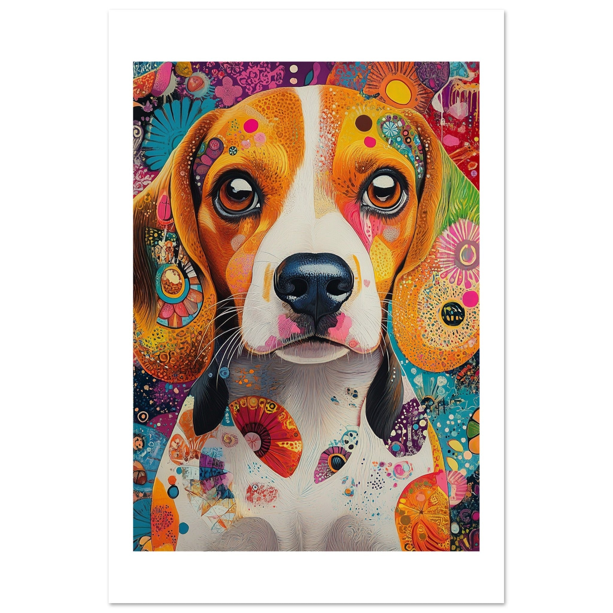 Beagle poster / Beagle Art Work / Beagle Print