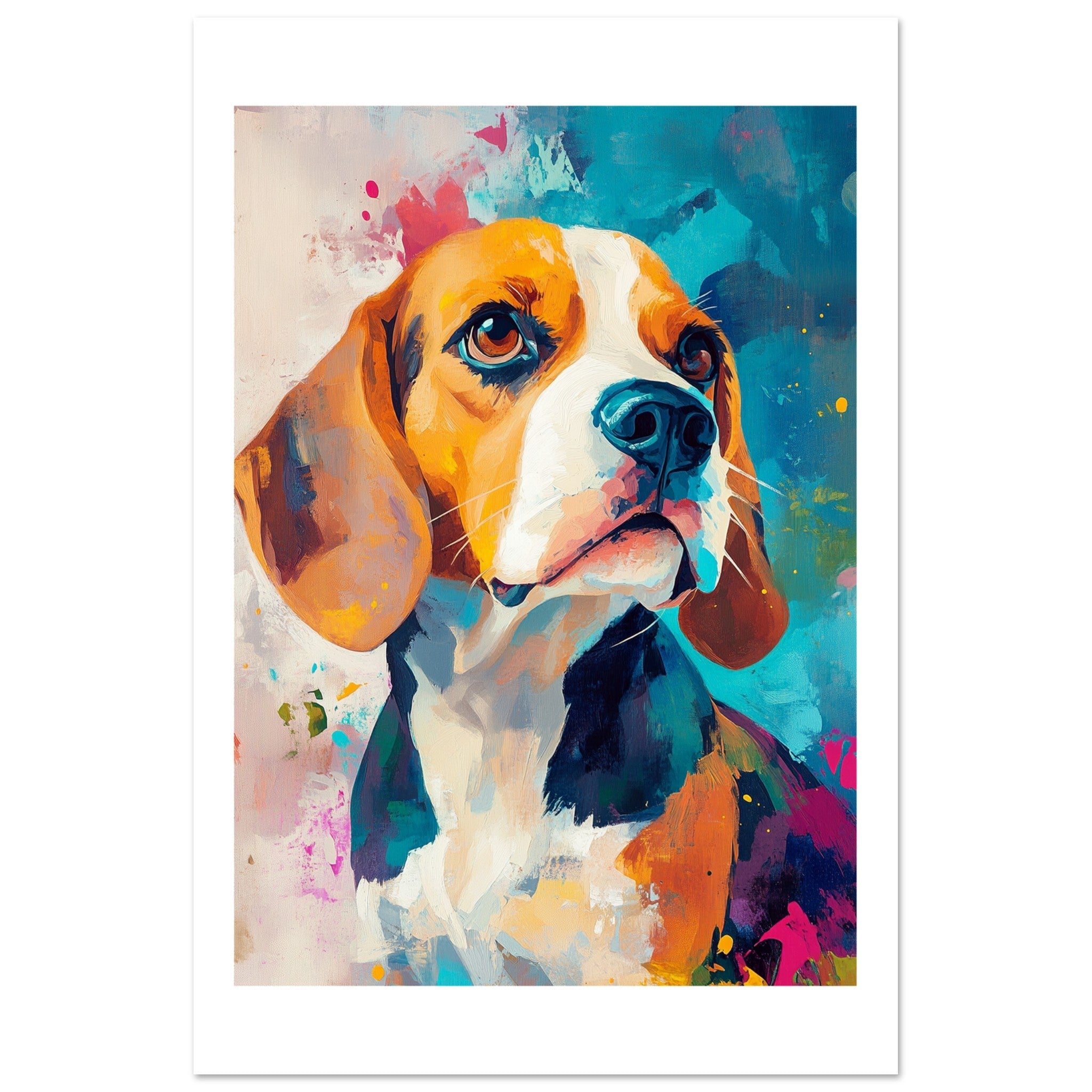 Beagle poster / Beagle Art Work / Beagle Print