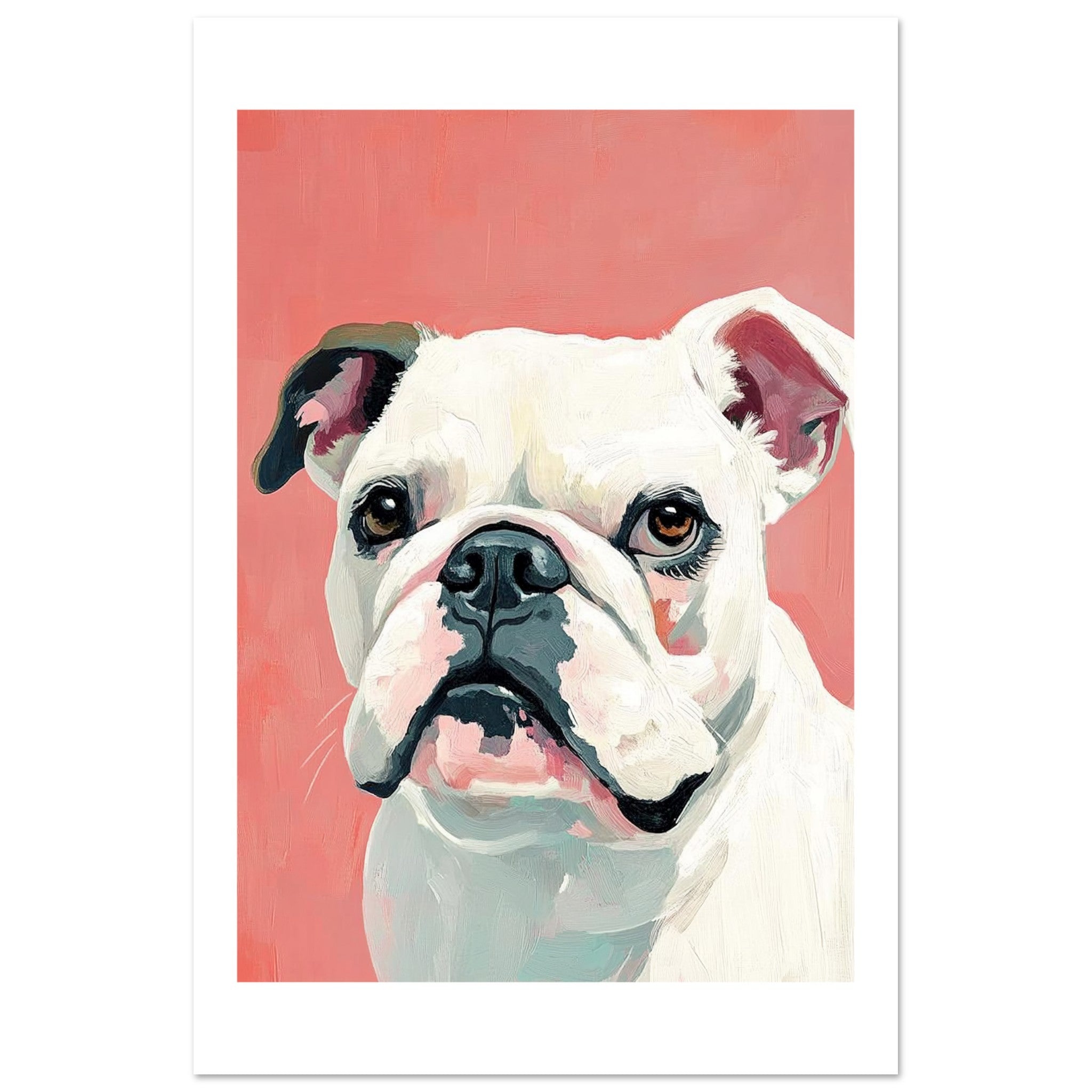 Bulldog Poster / Bulldog Art Work / Bulldog Print